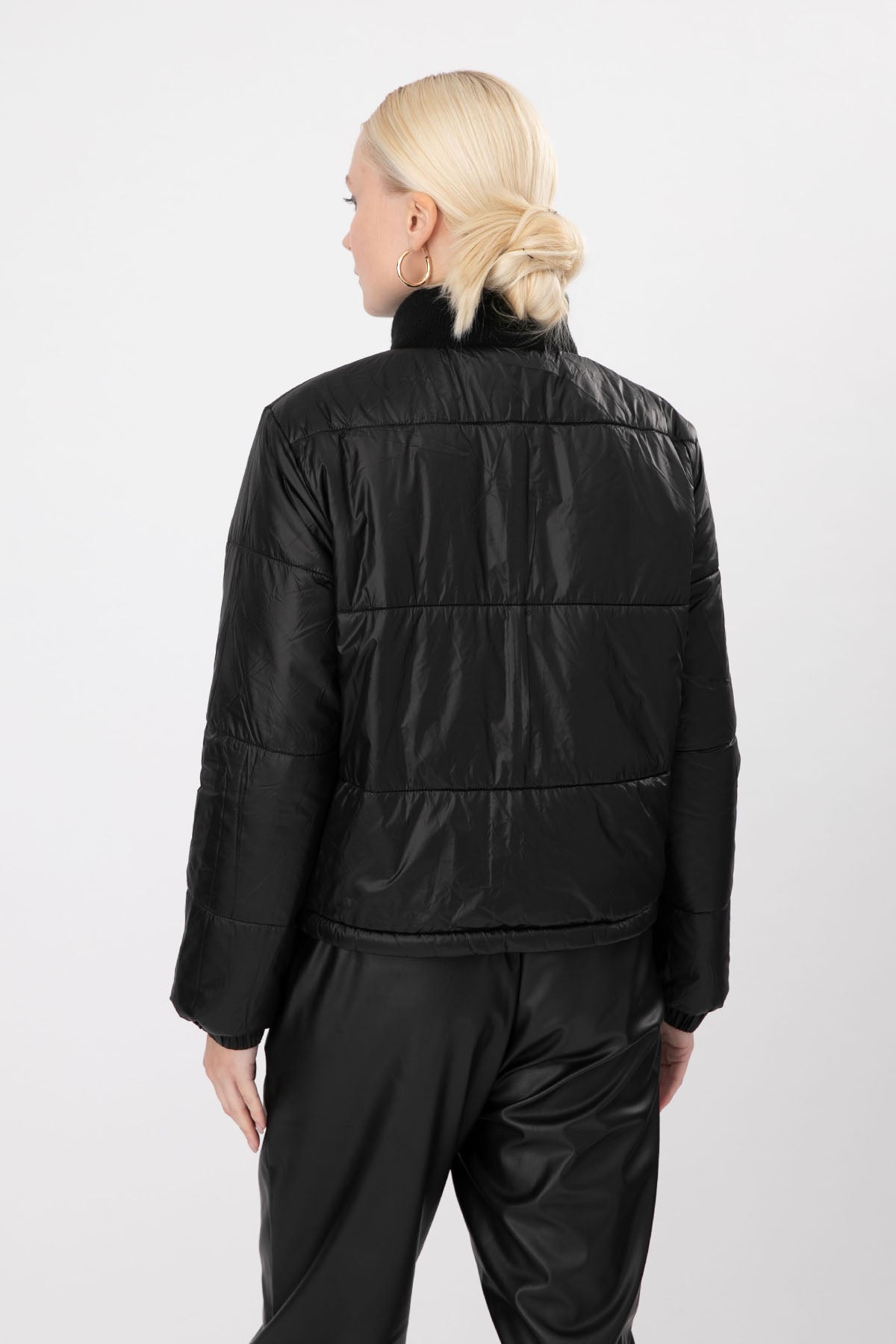 Liu Jo Çift Taraflı Dik Yaka Örgü Triko Ceket-Libas Trendy Fashion Store