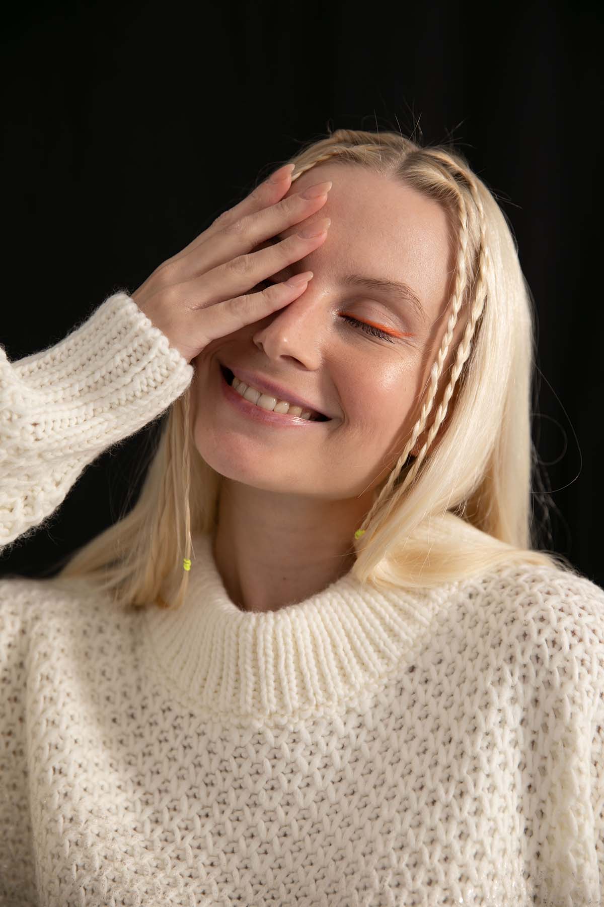 Liu Jo Geniş Kesim Metalik Örgü Yün Triko-Libas Trendy Fashion Store