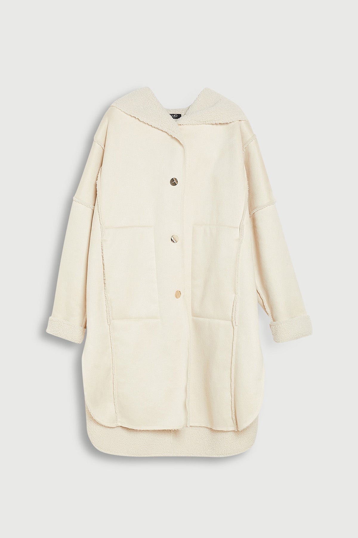 Liu Jo Kapüşonlu Kaban-Libas Trendy Fashion Store