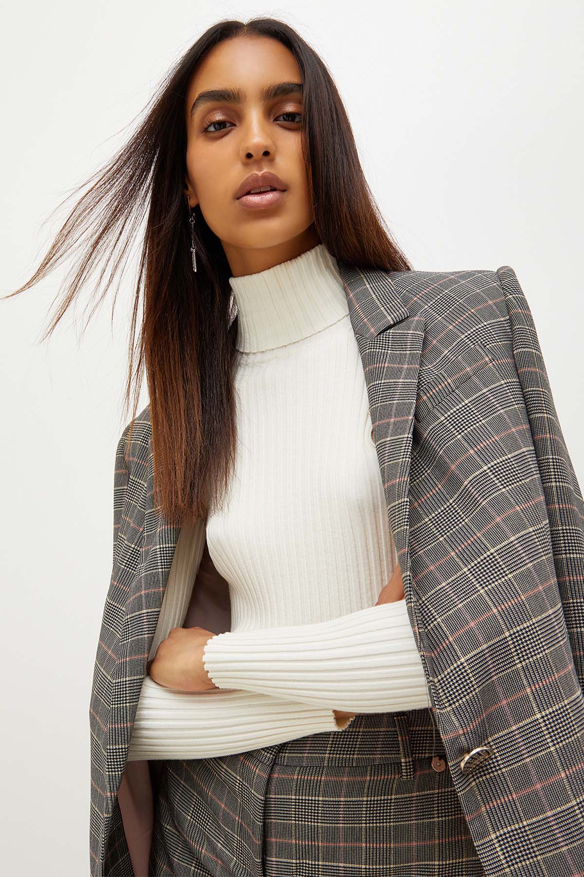 Liu Jo Metal Aksesuar Detaylı Balıkçı Yaka Triko-Libas Trendy Fashion Store