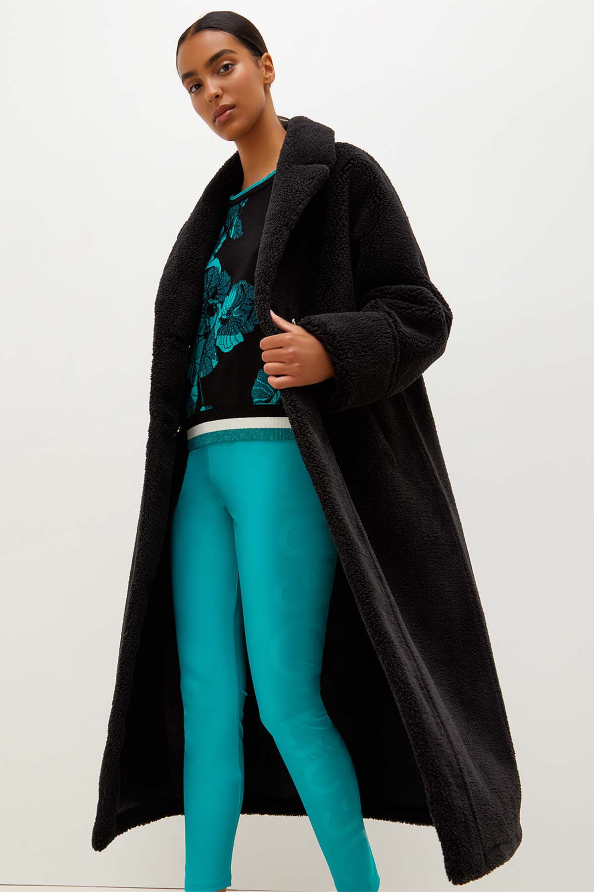 Liu Jo Çift Taraflı Eko Kürk Deri Kaban-Libas Trendy Fashion Store