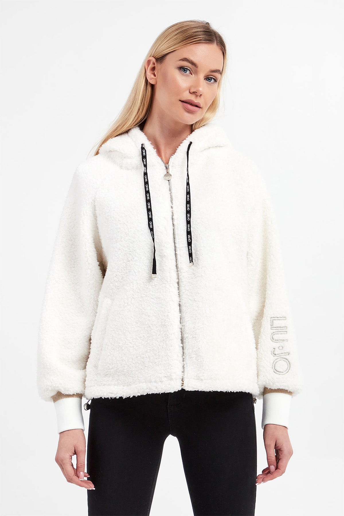 Liu Jo Kapüşonlu Polar Ceket-Libas Trendy Fashion Store