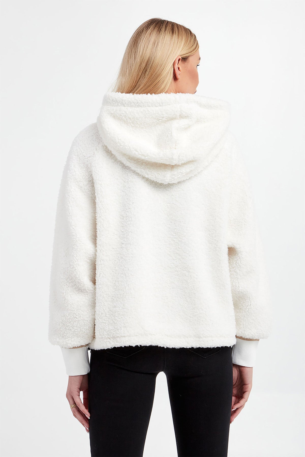 Liu Jo Kapüşonlu Polar Ceket-Libas Trendy Fashion Store