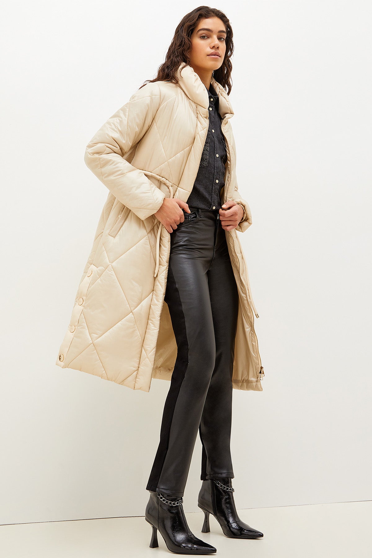 Liu Jo Cep Detaylı Denim Gömlek-Libas Trendy Fashion Store