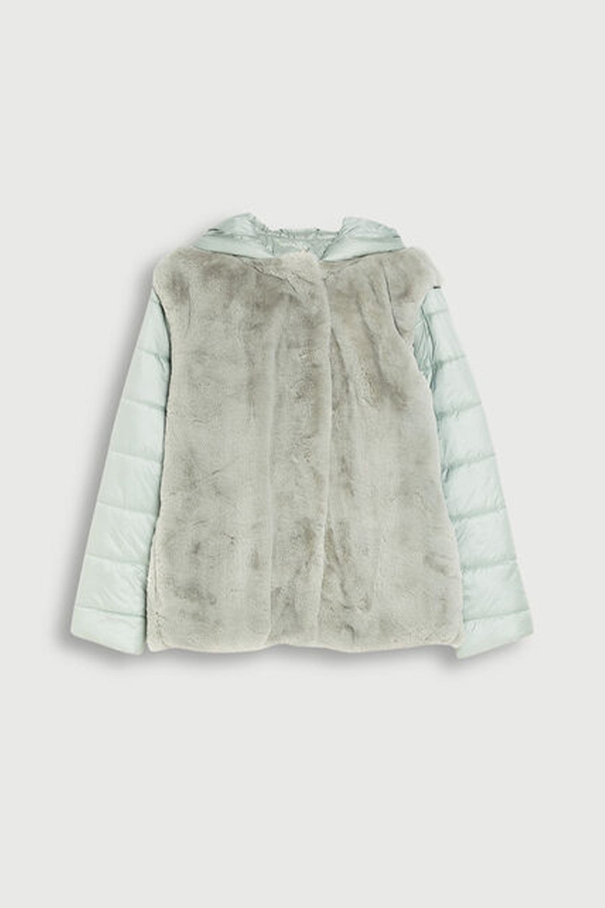 Liu Jo Demonte Kol Peluş Puffer Yelek Mont-Libas Trendy Fashion Store