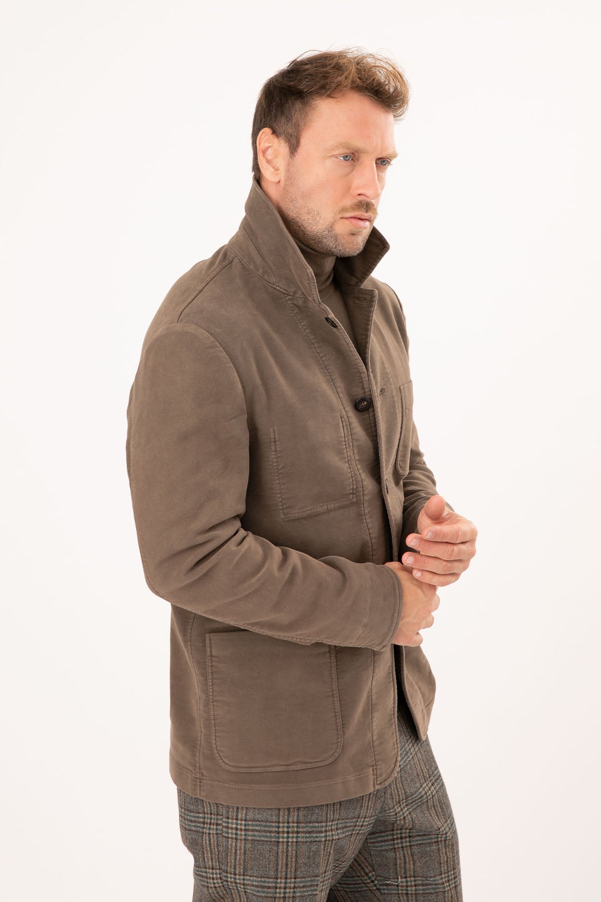 The Gigi Carmel Cep Detaylı Streç Ceket-Libas Trendy Fashion Store