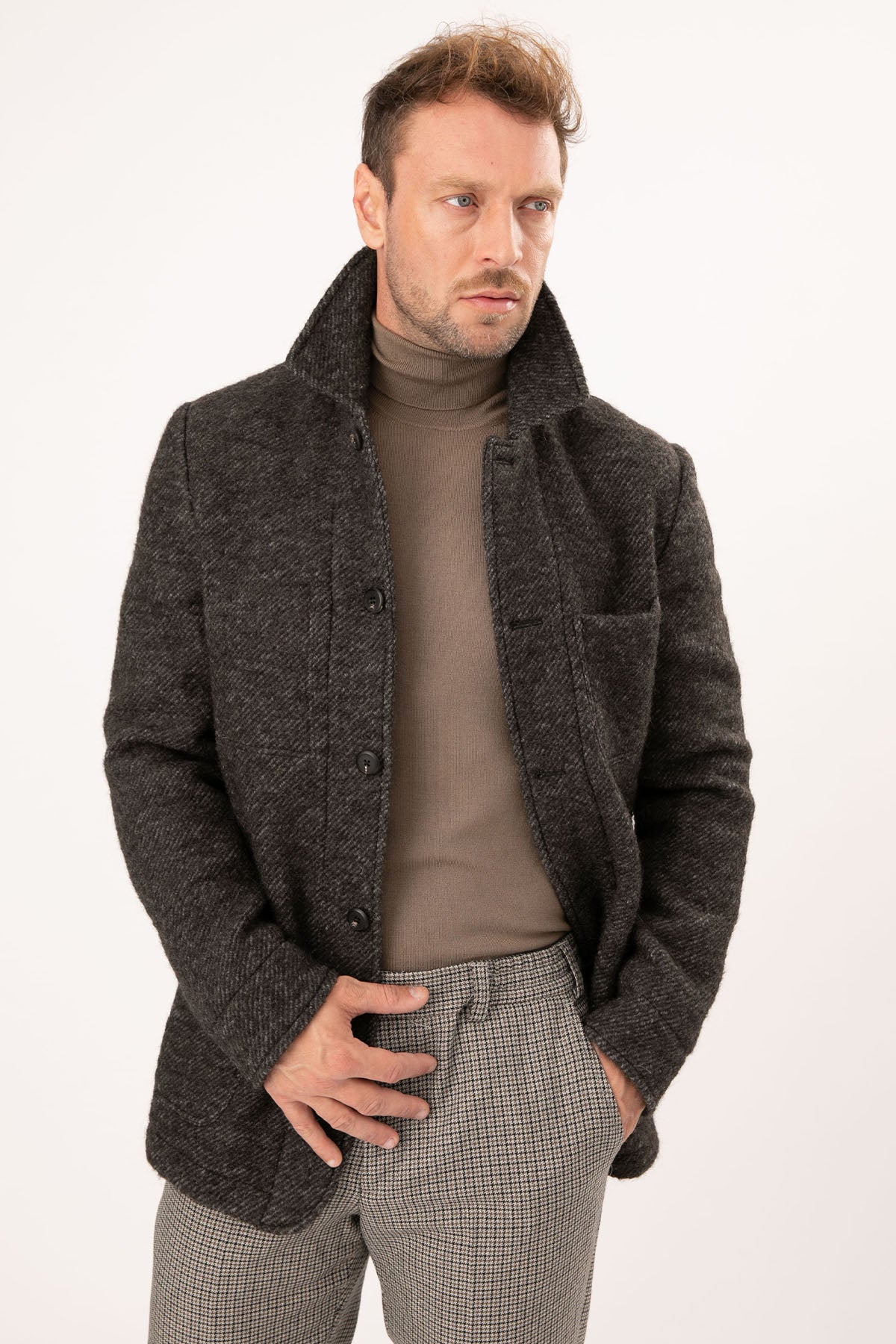 The Gigi Carmel Yün Ceket-Libas Trendy Fashion Store