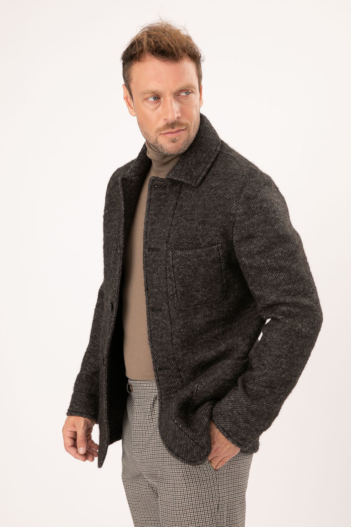 The Gigi Carmel Yün Ceket-Libas Trendy Fashion Store