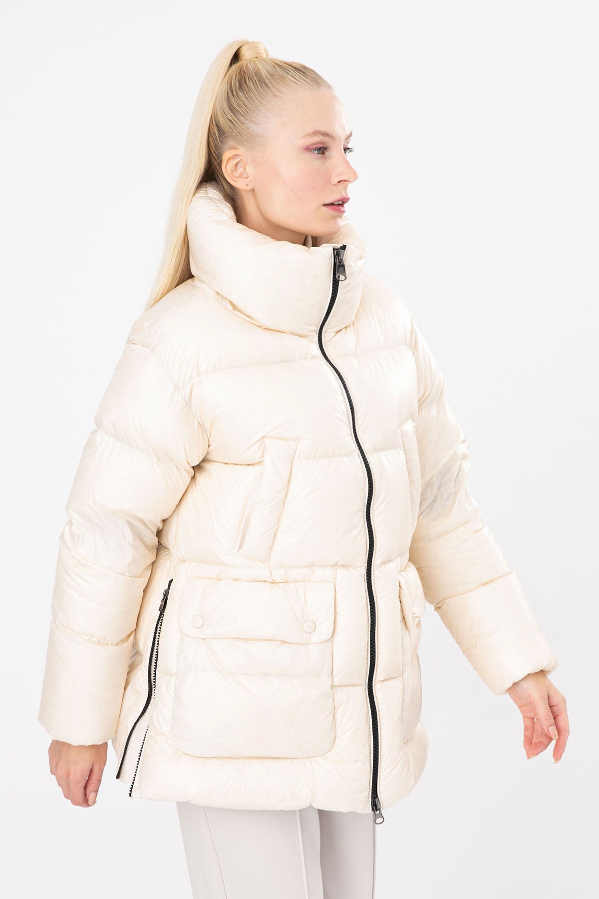 Hetrego Pam Geniş Kesim Puffer Mont-Libas Trendy Fashion Store