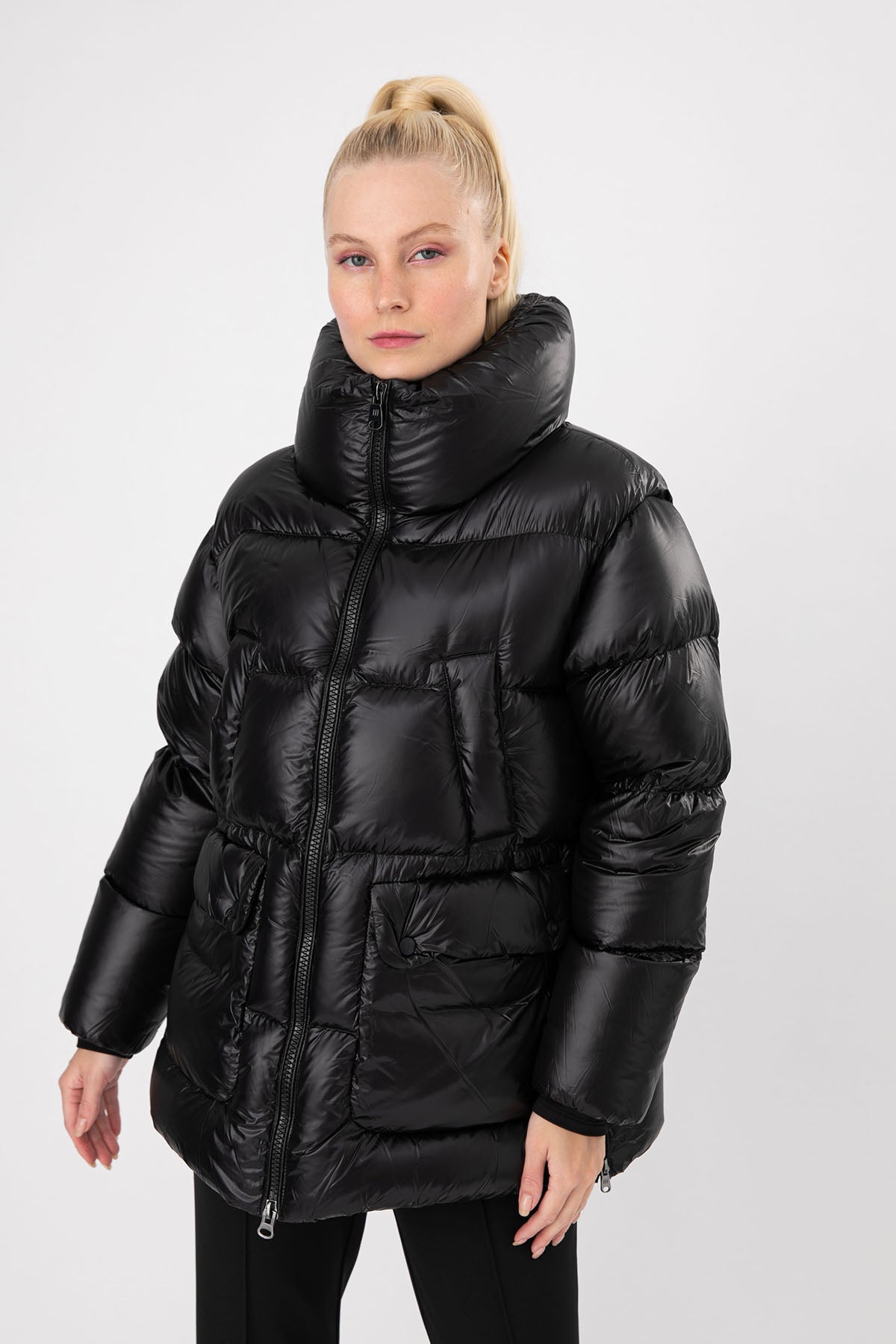 Hetrego Pam Geniş Kesim Puffer Mont-Libas Trendy Fashion Store