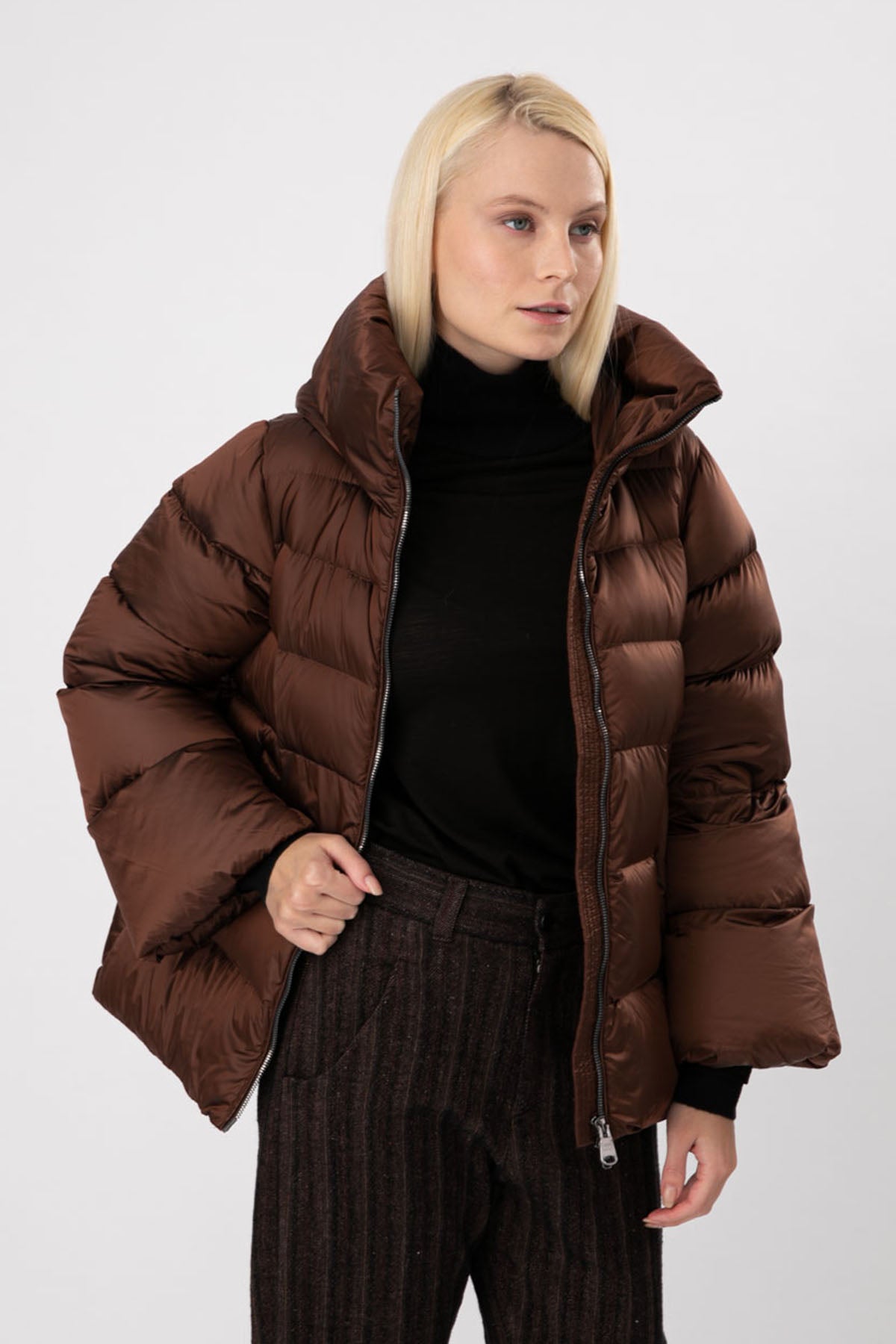 Hetrego Janet Geniş Kesim Puffer Mont-Libas Trendy Fashion Store