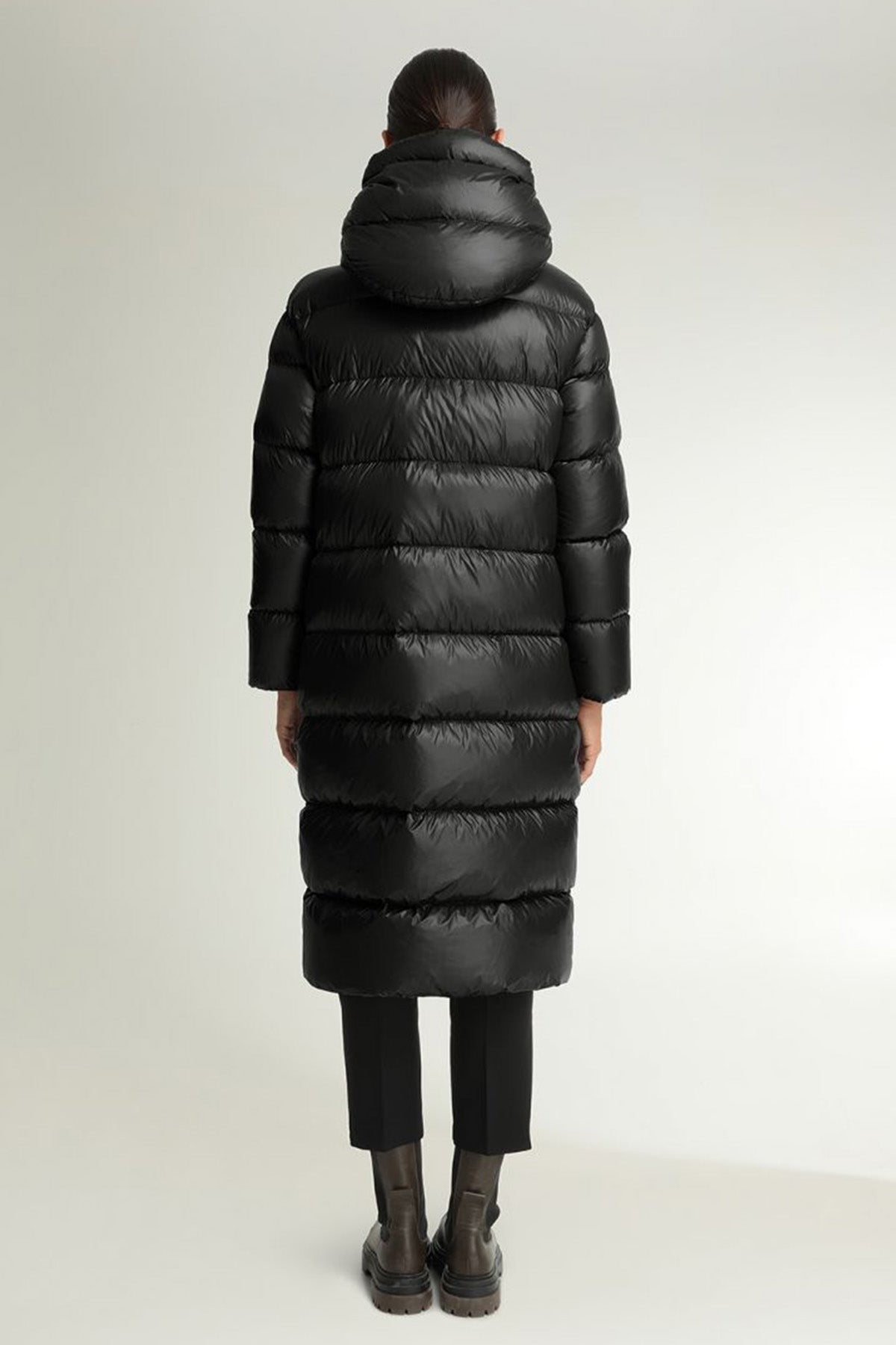 Hetrego Tara Kapüşonlu Uzun Puffer Mont-Libas Trendy Fashion Store