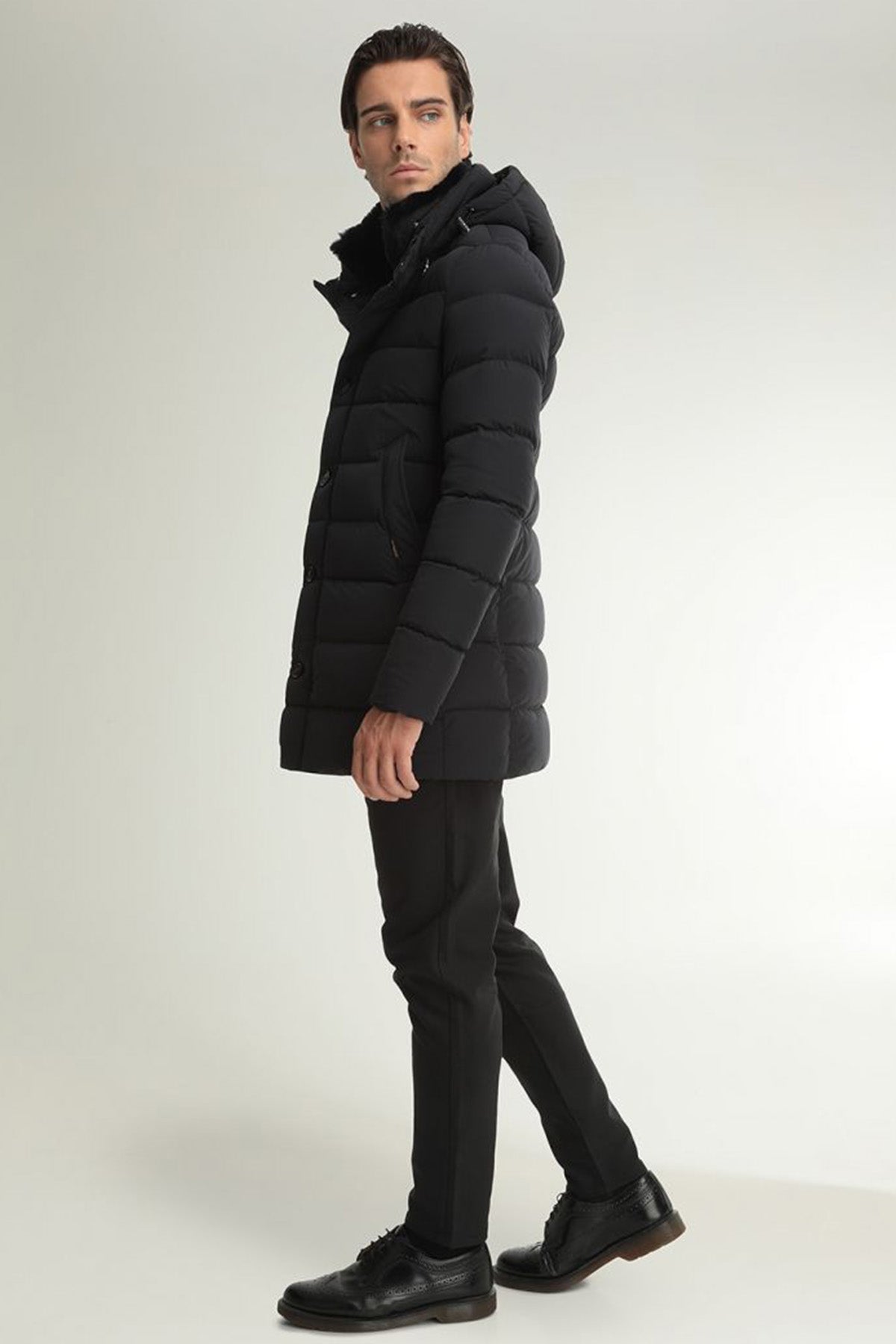 Hetrego Joseph Kapüşonlu Yakası Kürklü Mont-Libas Trendy Fashion Store