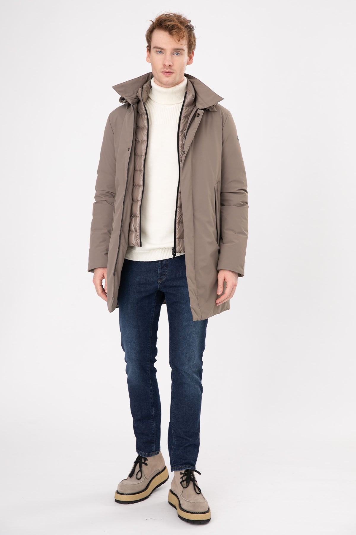 Hetrego Edgar Demonte İç Yelekli Kaban-Libas Trendy Fashion Store