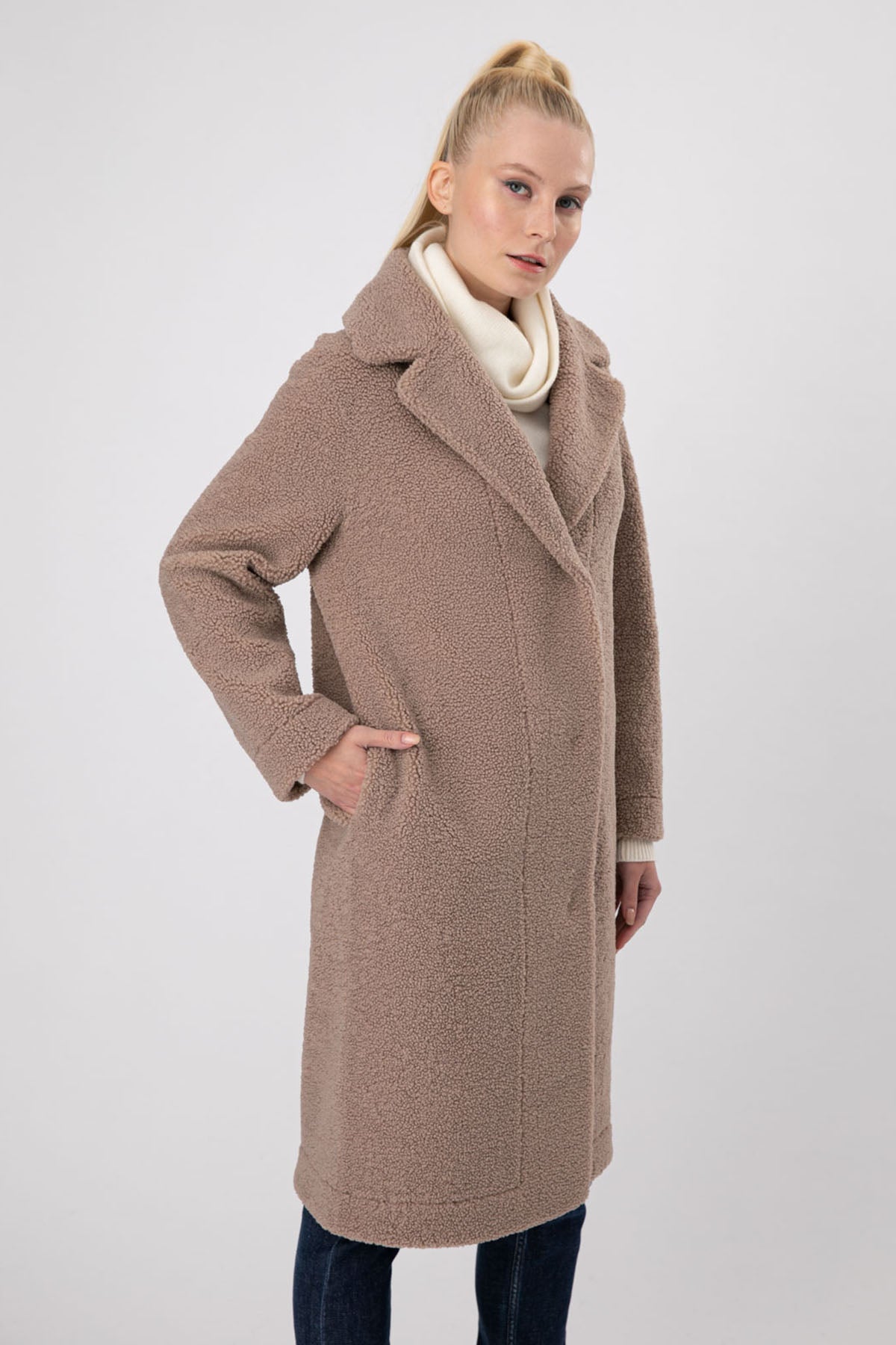 Hetrego Shannon Çift Taraflı Manto-Libas Trendy Fashion Store