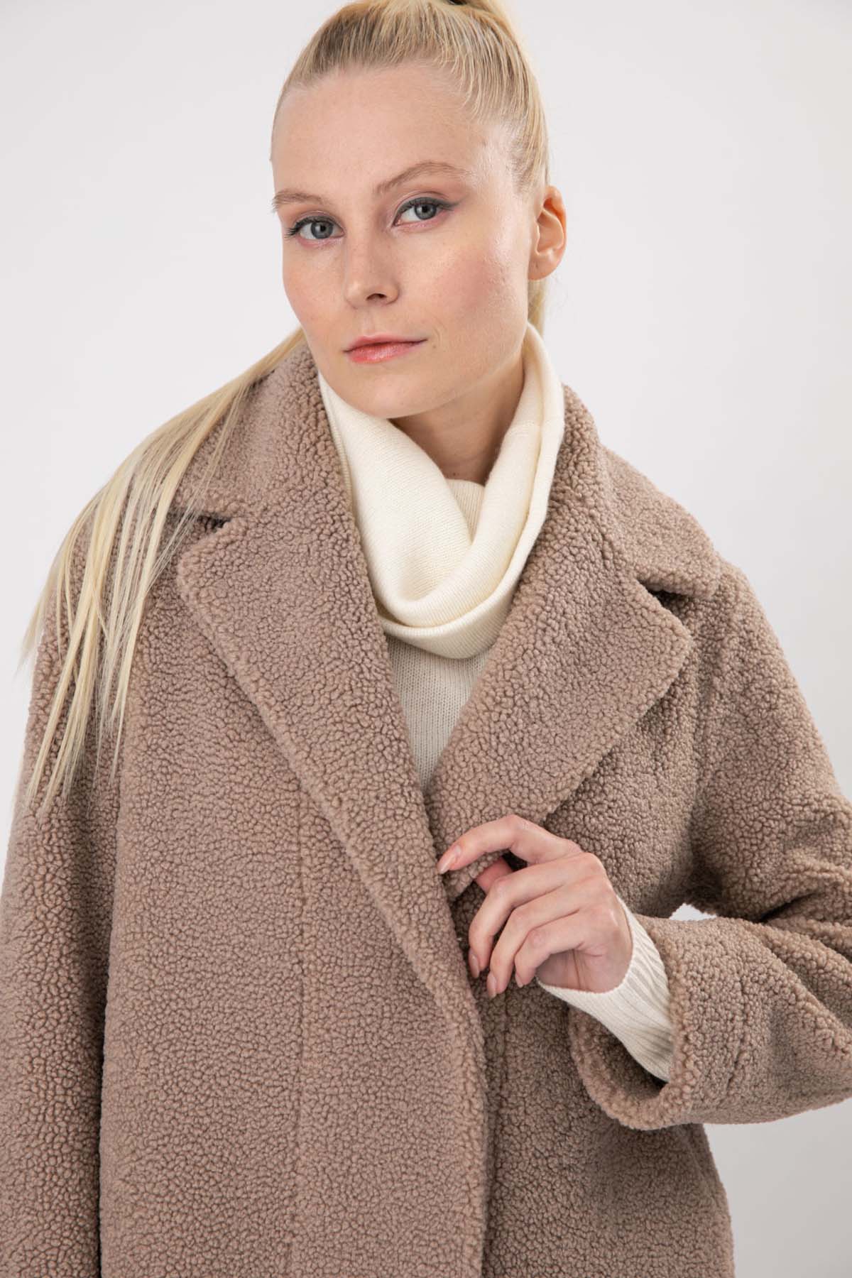 Hetrego Shannon Çift Taraflı Manto-Libas Trendy Fashion Store