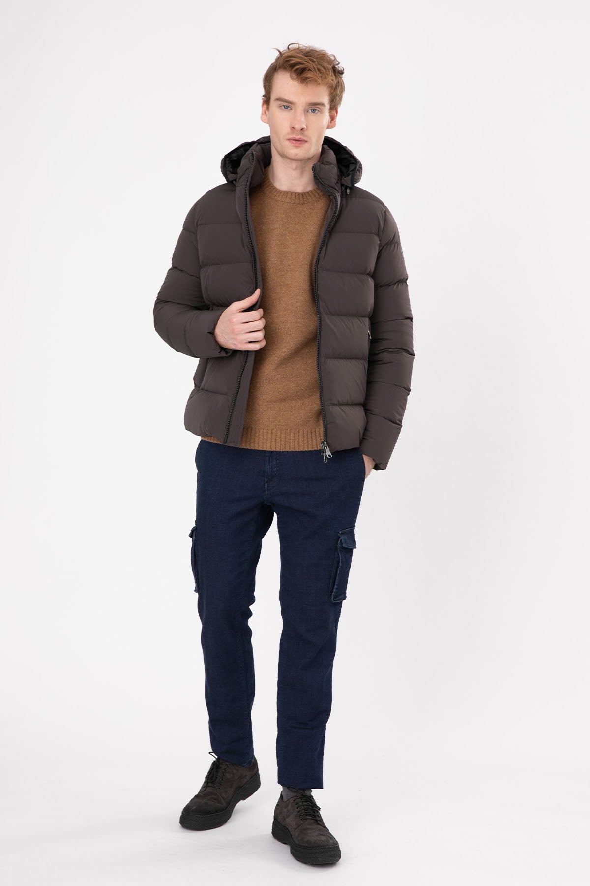 Hetrego Thomas Kapüşonlu Puffer Mont-Libas Trendy Fashion Store