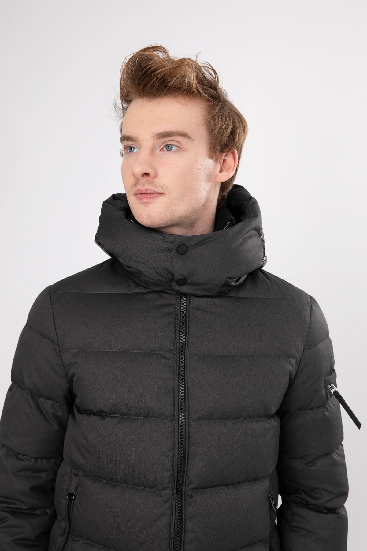 Hetrego Reed Kapüşonlu Puffer Mont-Libas Trendy Fashion Store