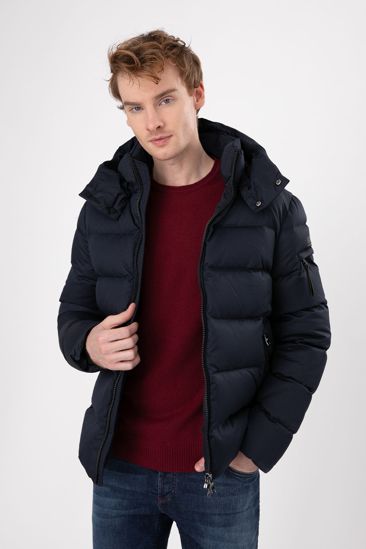 Hetrego Reed Kapüşonlu Puffer Mont-Libas Trendy Fashion Store