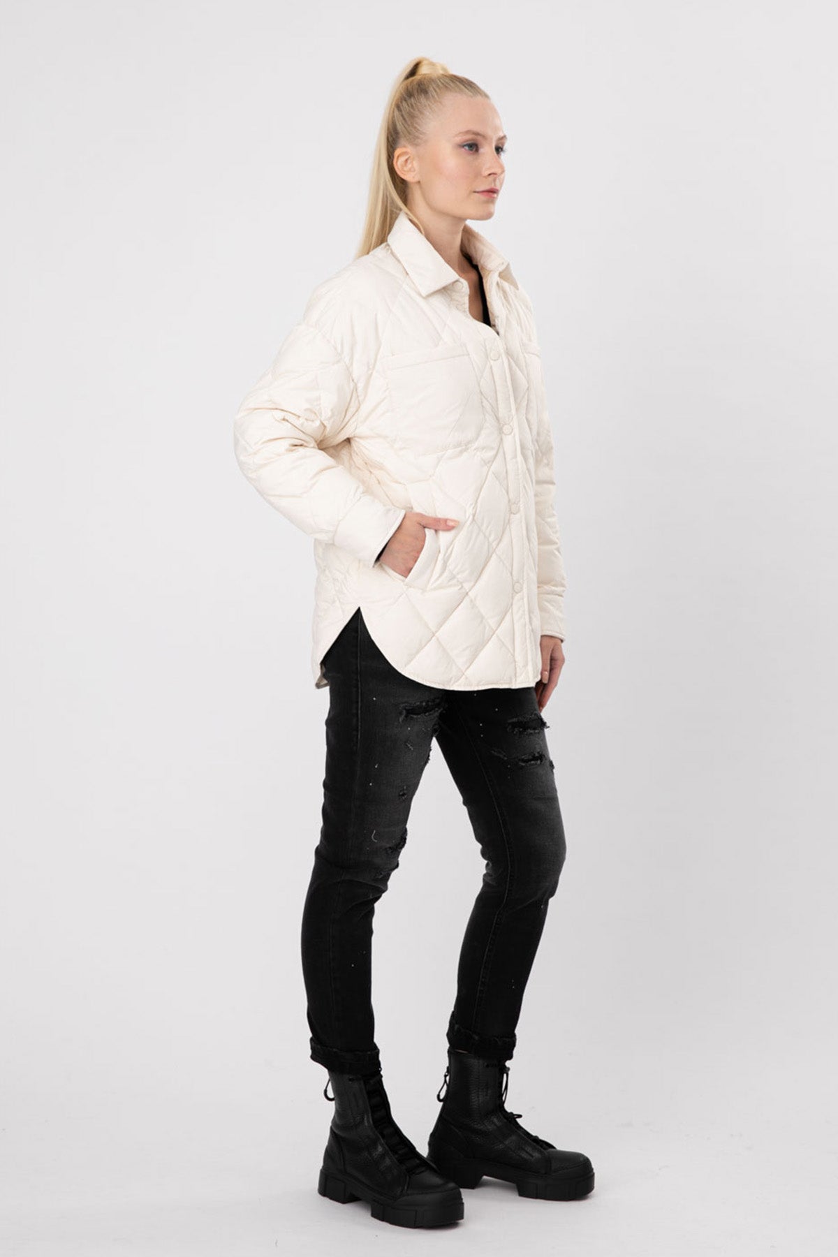 Hetrego Robin Kapitone Ceket Mont-Libas Trendy Fashion Store