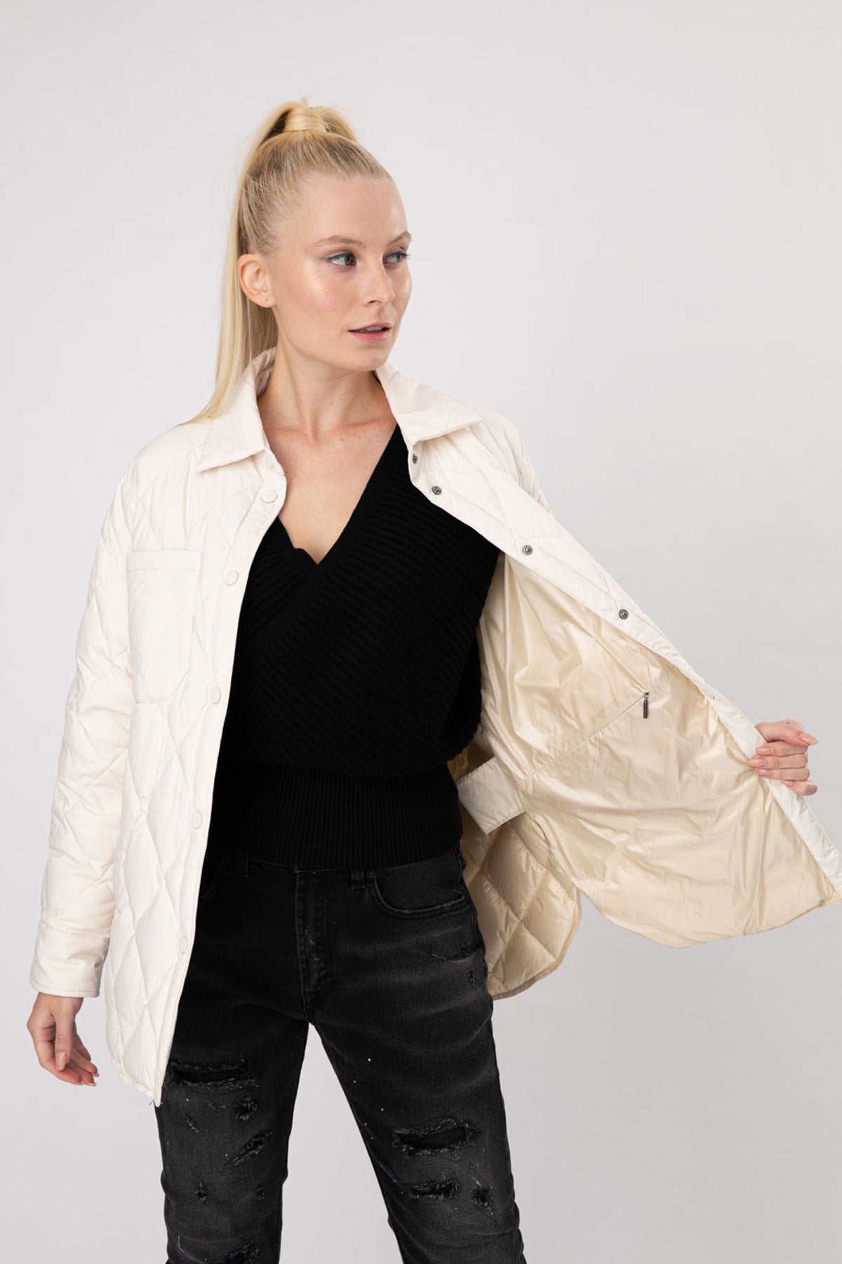 Hetrego Robin Kapitone Ceket Mont-Libas Trendy Fashion Store