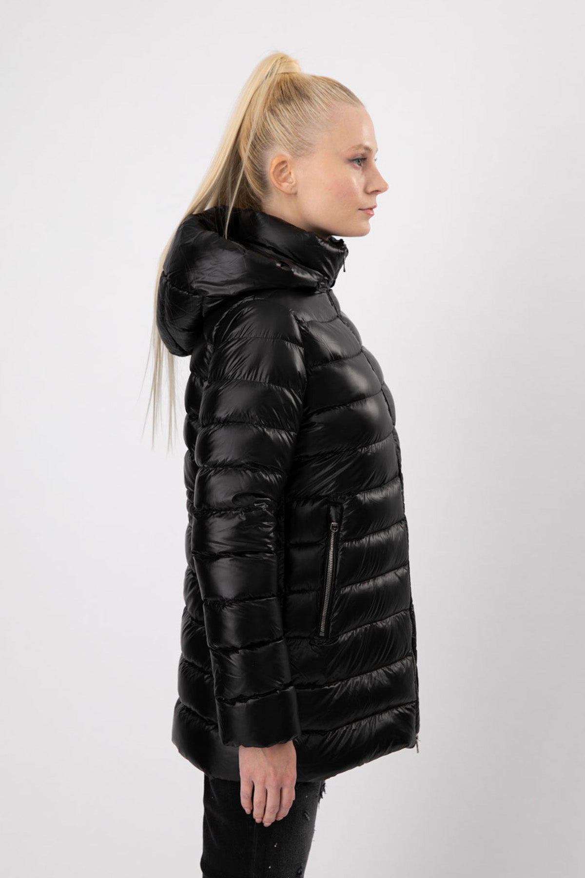 Hetrego Gladys Kapüşonlu Puffer Mont-Libas Trendy Fashion Store