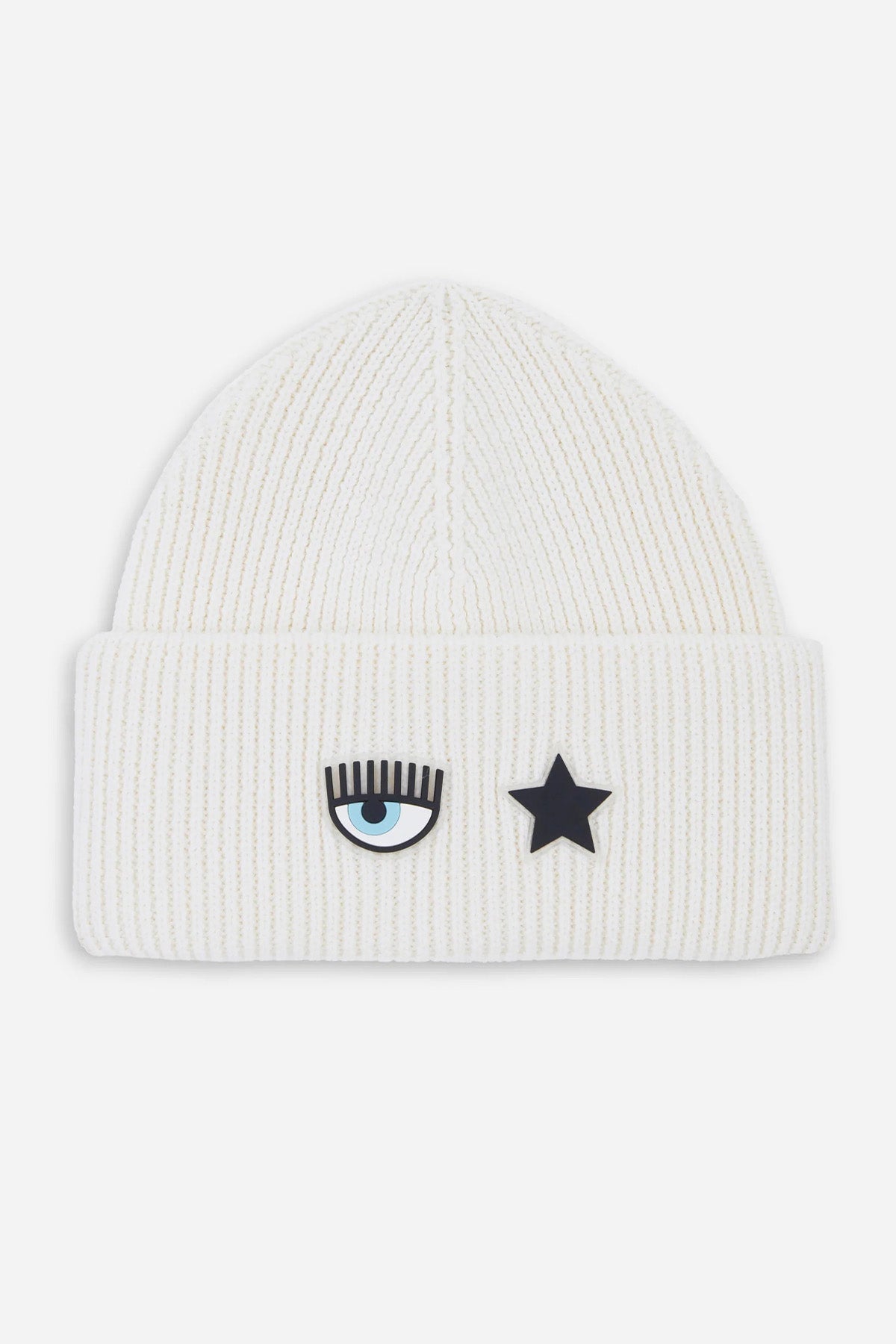 Chiara Ferragni Logolu Yün Örgü Bere-Libas Trendy Fashion Store