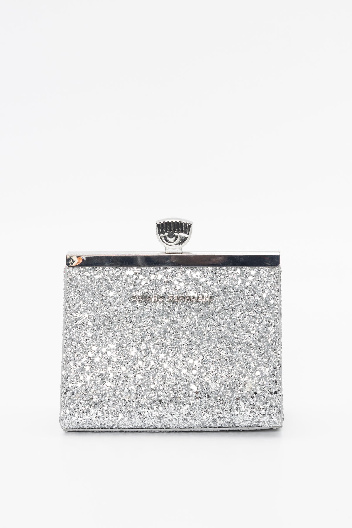 Chiara Ferragni Logolu Parlak Abiye Çanta-Libas Trendy Fashion Store