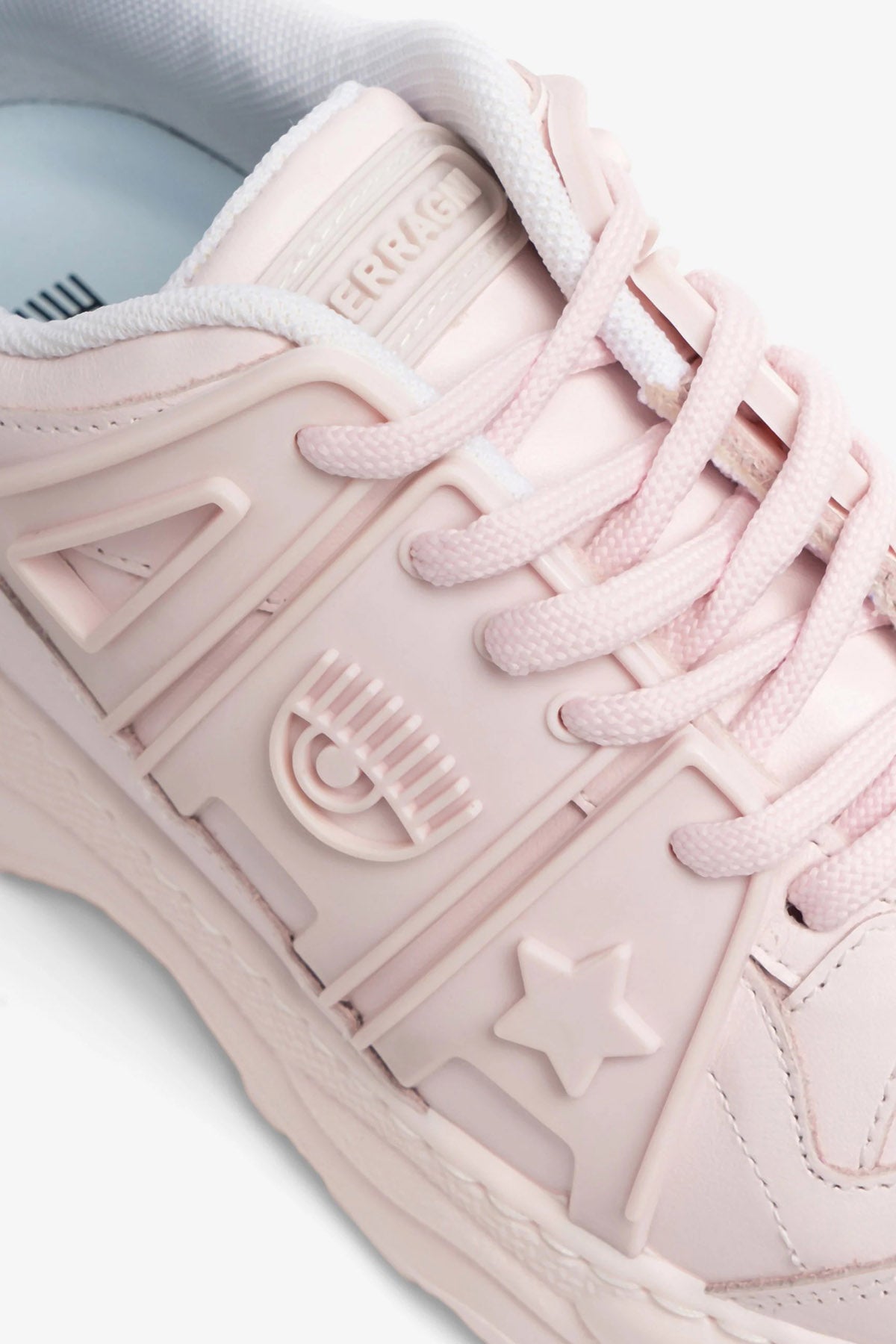 Chiara Ferragni Göz Logolu Deri Sneaker Ayakkabı-Libas Trendy Fashion Store