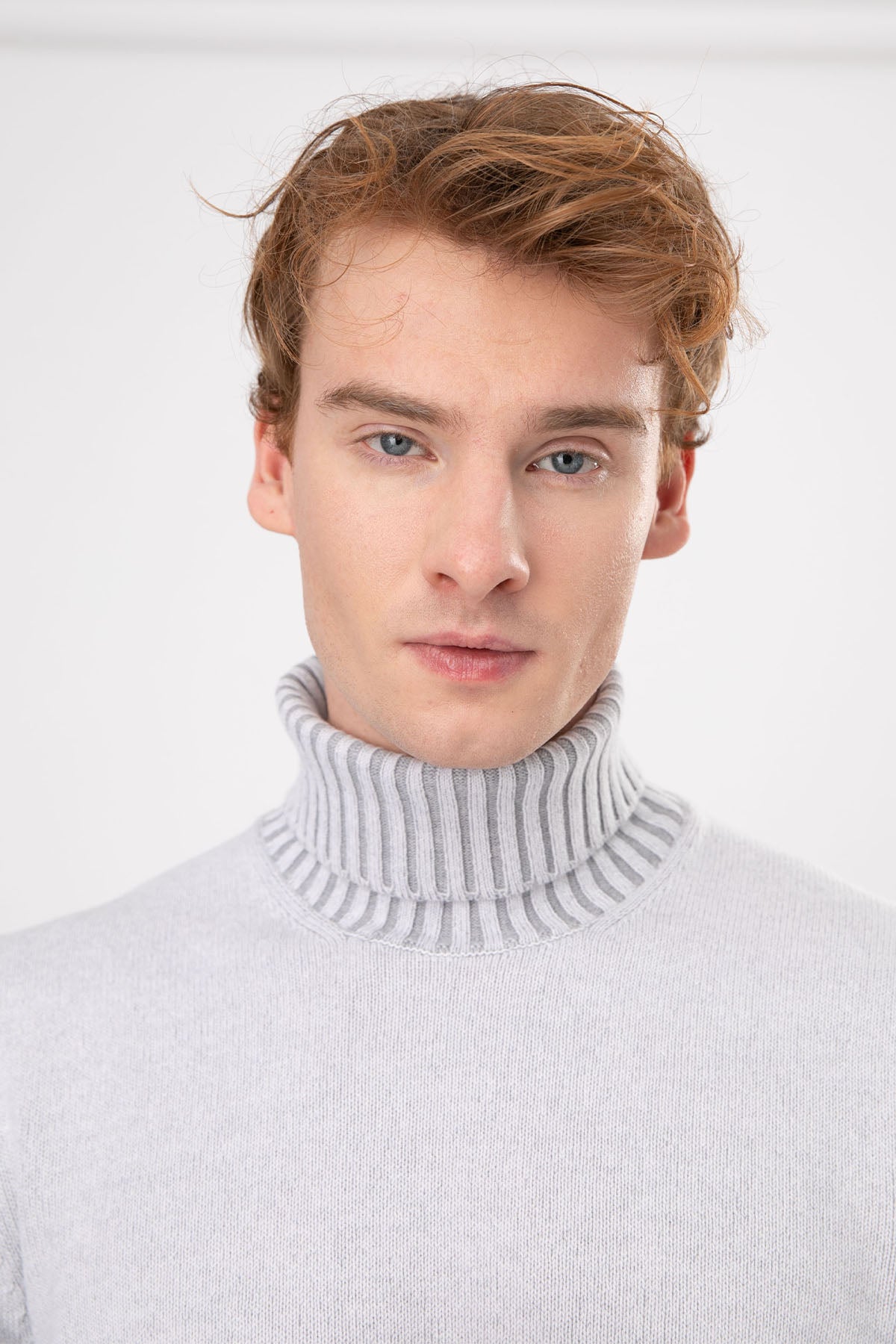 Gran Sasso Balıkçı Yaka Kaşmirli Yün Örgü Triko-Libas Trendy Fashion Store