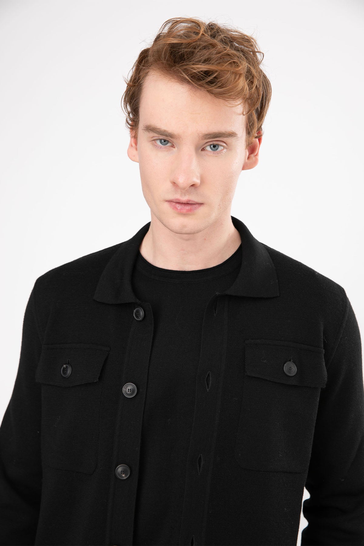 Gran Sasso Travel Wool Triko Ceket-Libas Trendy Fashion Store