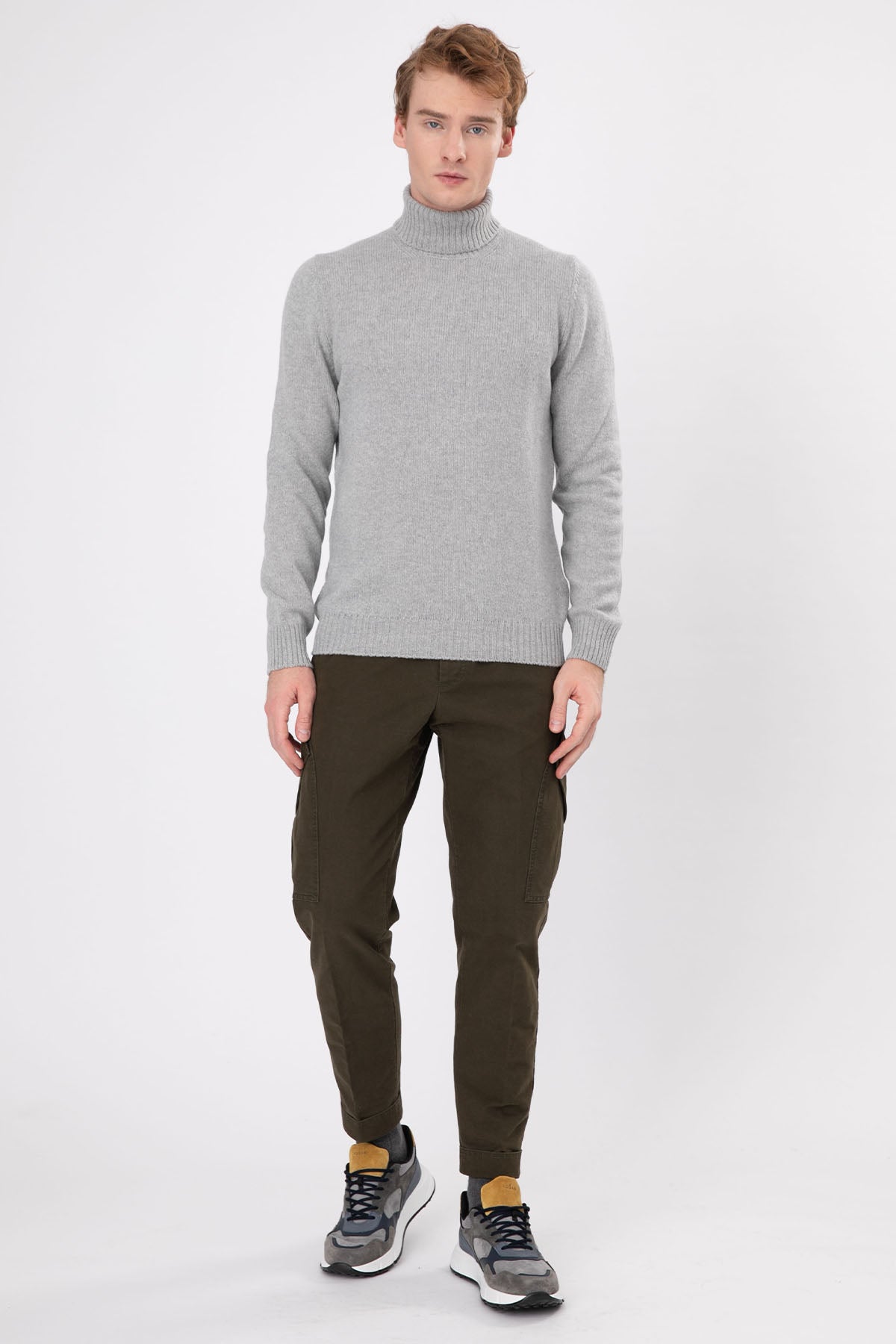 Gran Sasso Balıkçı Yaka Yün Örgü Triko-Libas Trendy Fashion Store