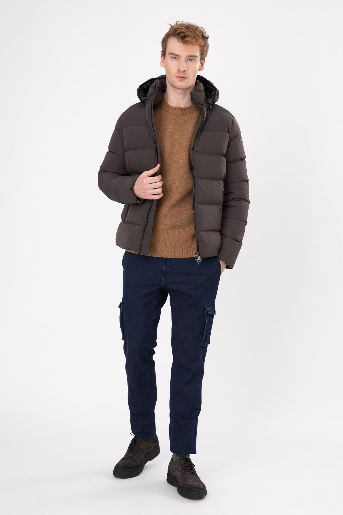 Richard J. Brown Nairobi Slim Fit Kargo Jean Pantolon-Libas Trendy Fashion Store