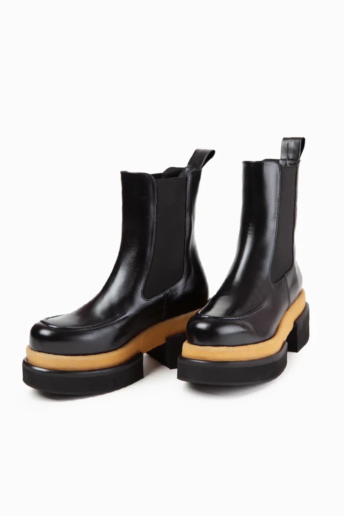 Paloma Barcelo Gerd Lastik Bantlı Deri Bot-Libas Trendy Fashion Store