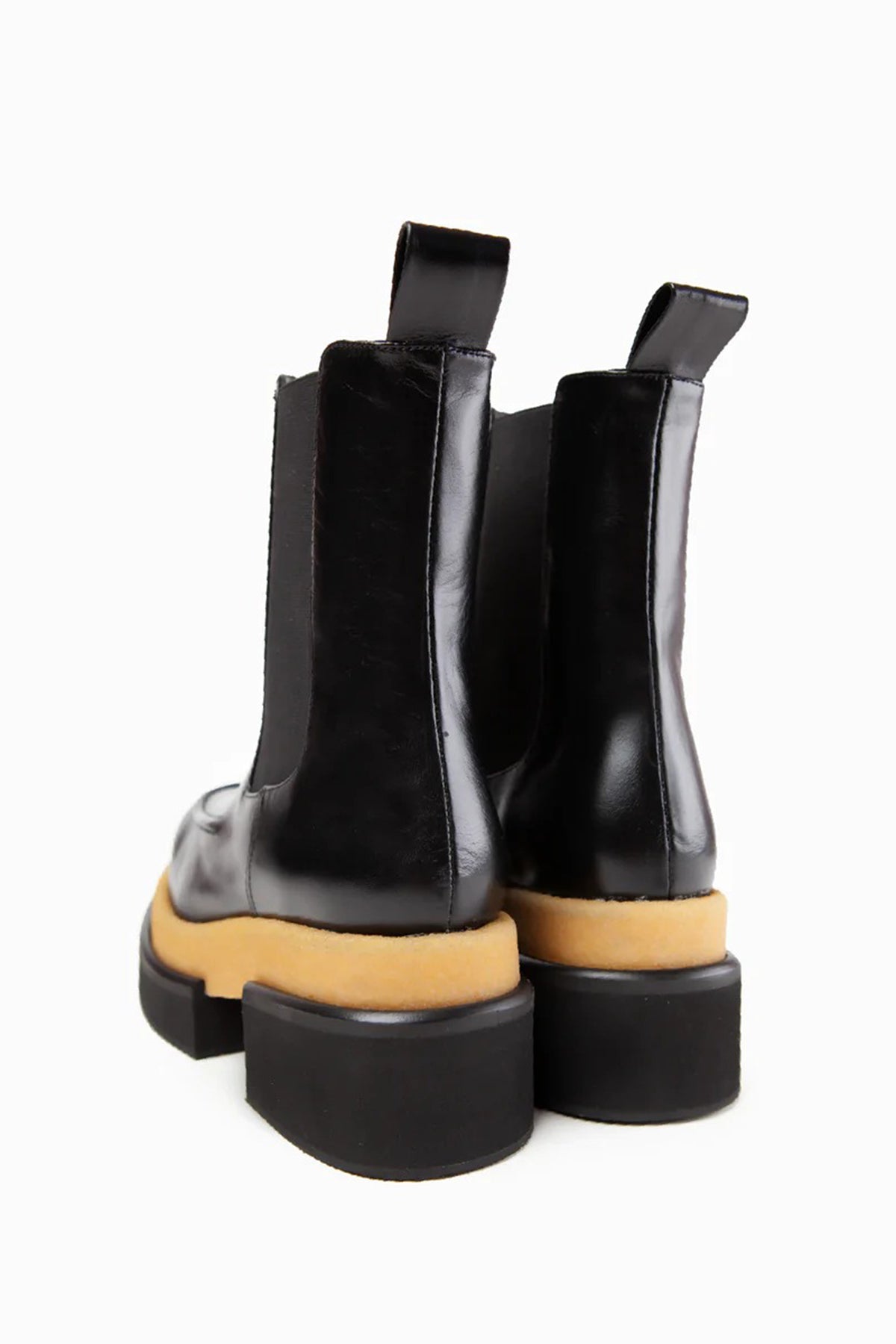 Paloma Barcelo Gerd Lastik Bantlı Deri Bot-Libas Trendy Fashion Store