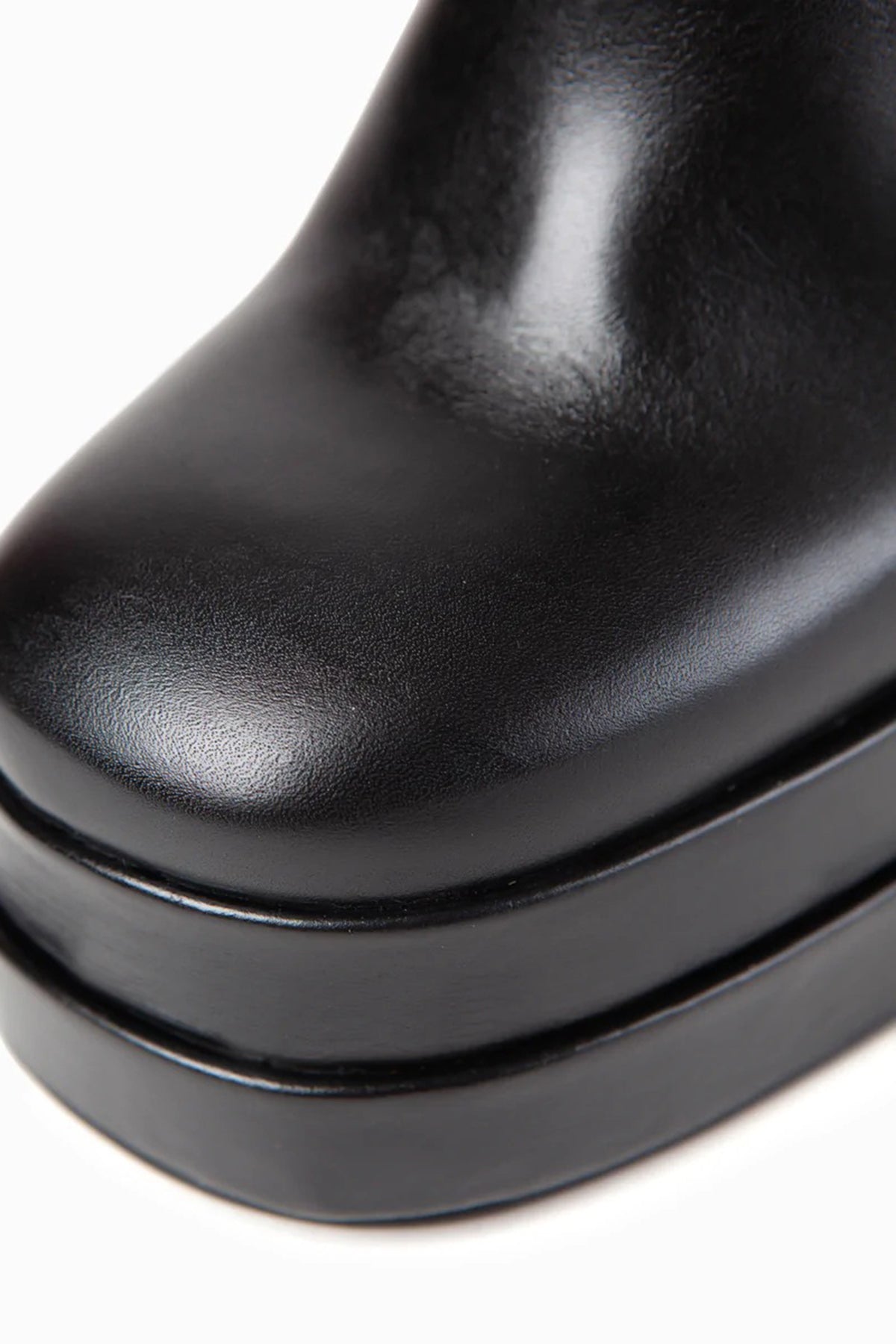 Paloma Barcelo Saul Küt Burun Topuklu Deri Çizme-Libas Trendy Fashion Store