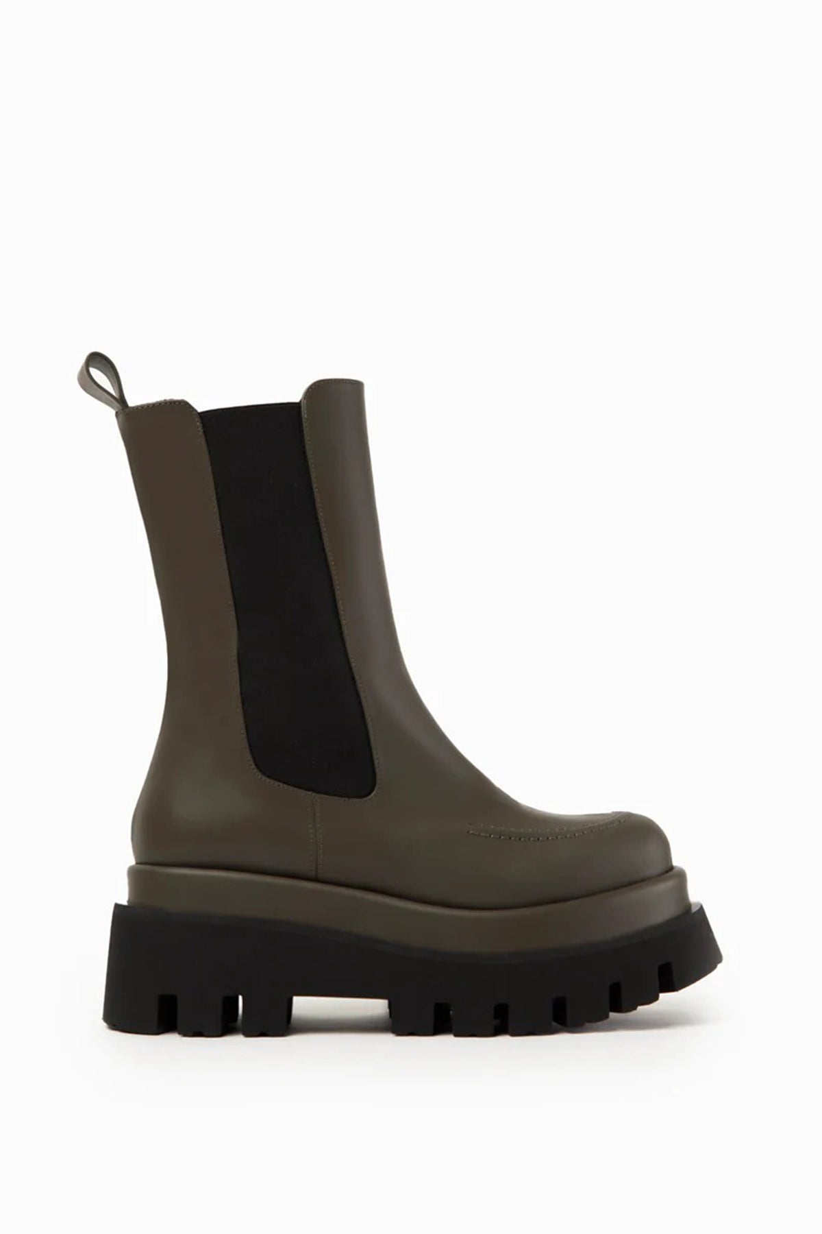 Paloma Barcelo Elian Lastik Bantlı Deri Bot-Libas Trendy Fashion Store