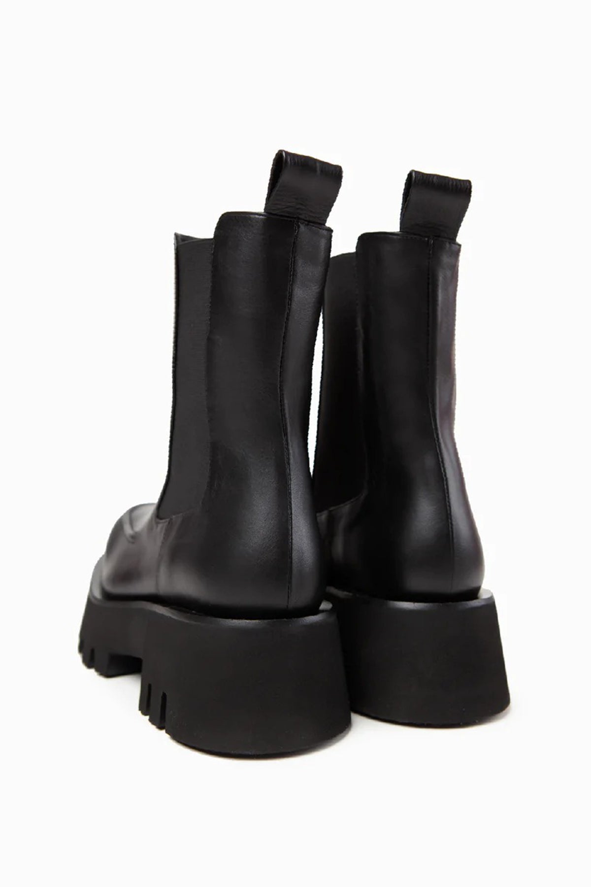 Paloma Barcelo Jade Lastik Bantlı Deri Bot-Libas Trendy Fashion Store