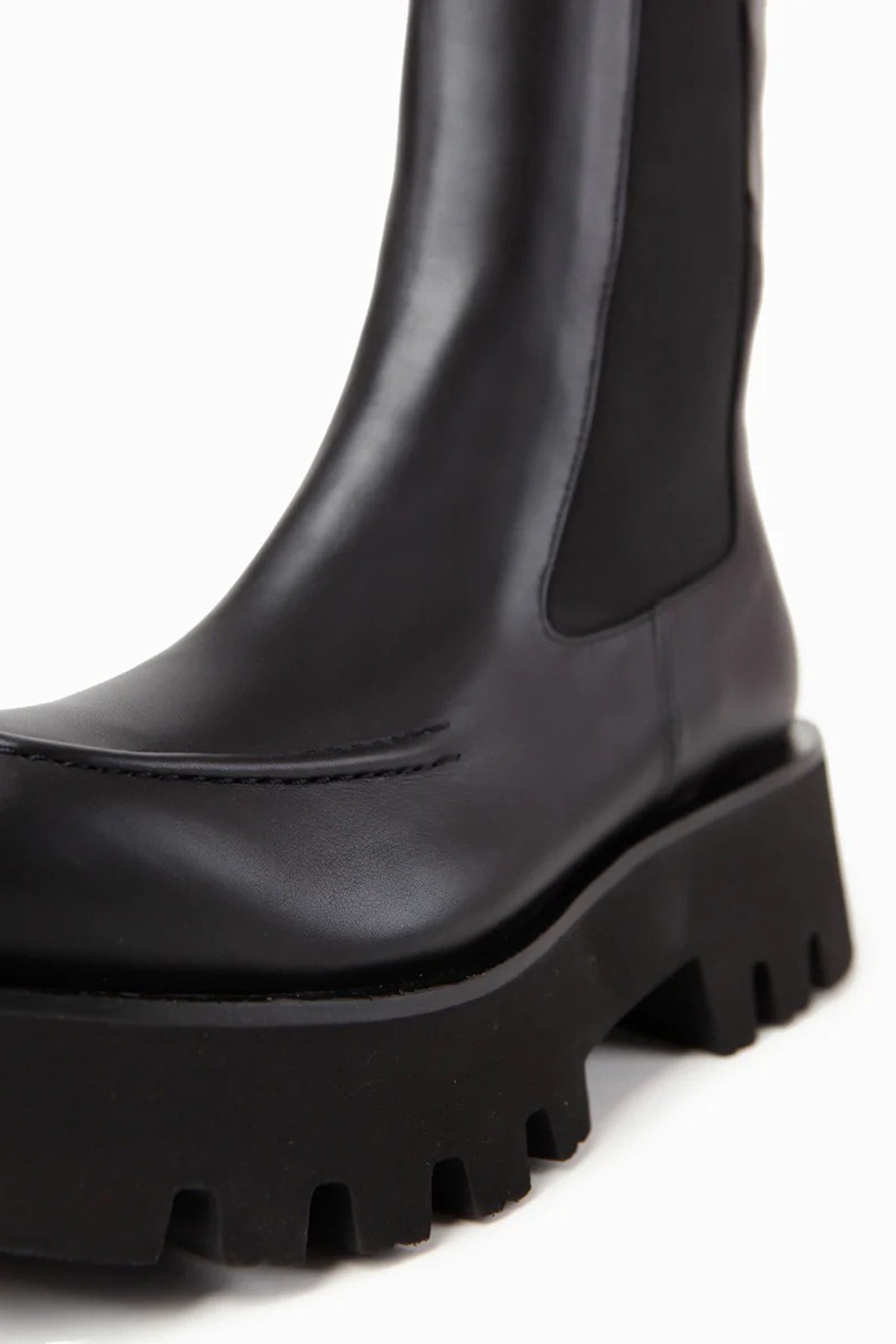 Paloma Barcelo Jade Lastik Bantlı Deri Bot-Libas Trendy Fashion Store