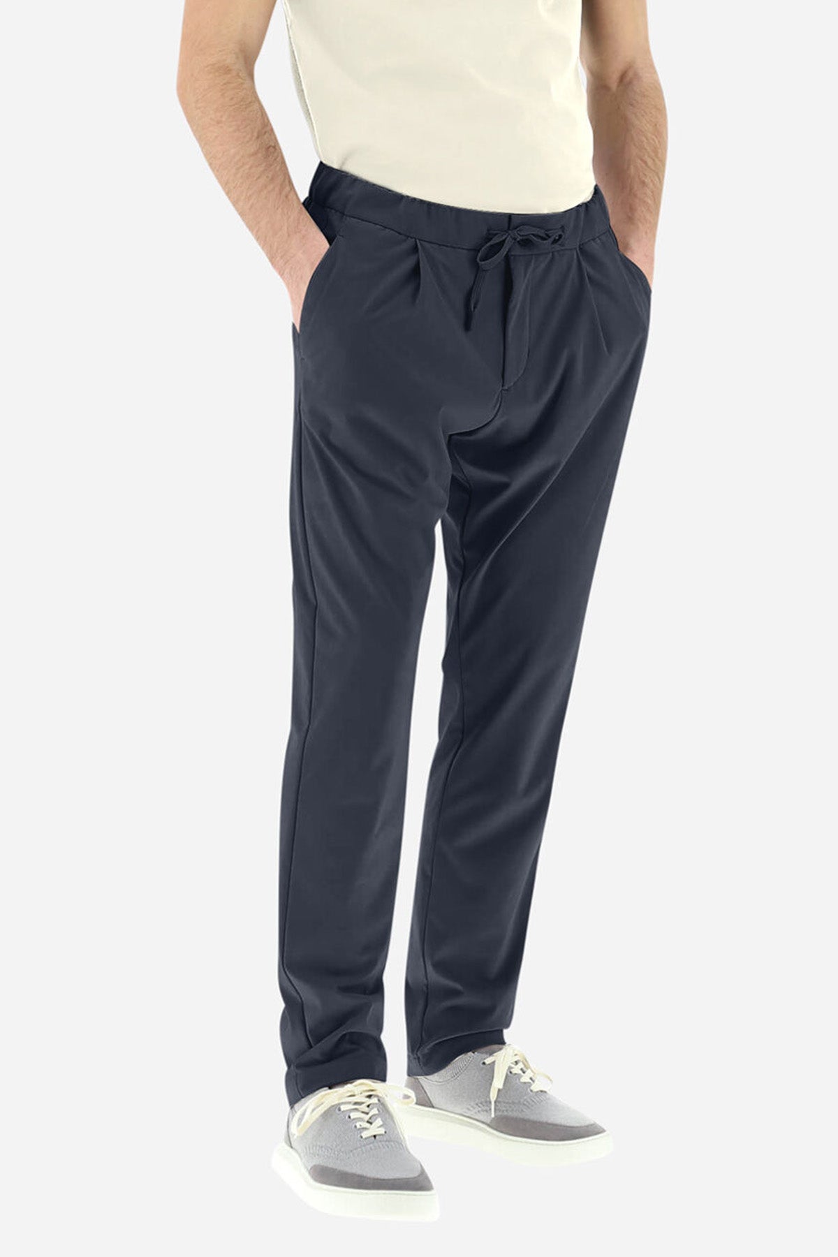 Herno Resort Tek Pile Beli Lastikli Streç Pantolon-Libas Trendy Fashion Store