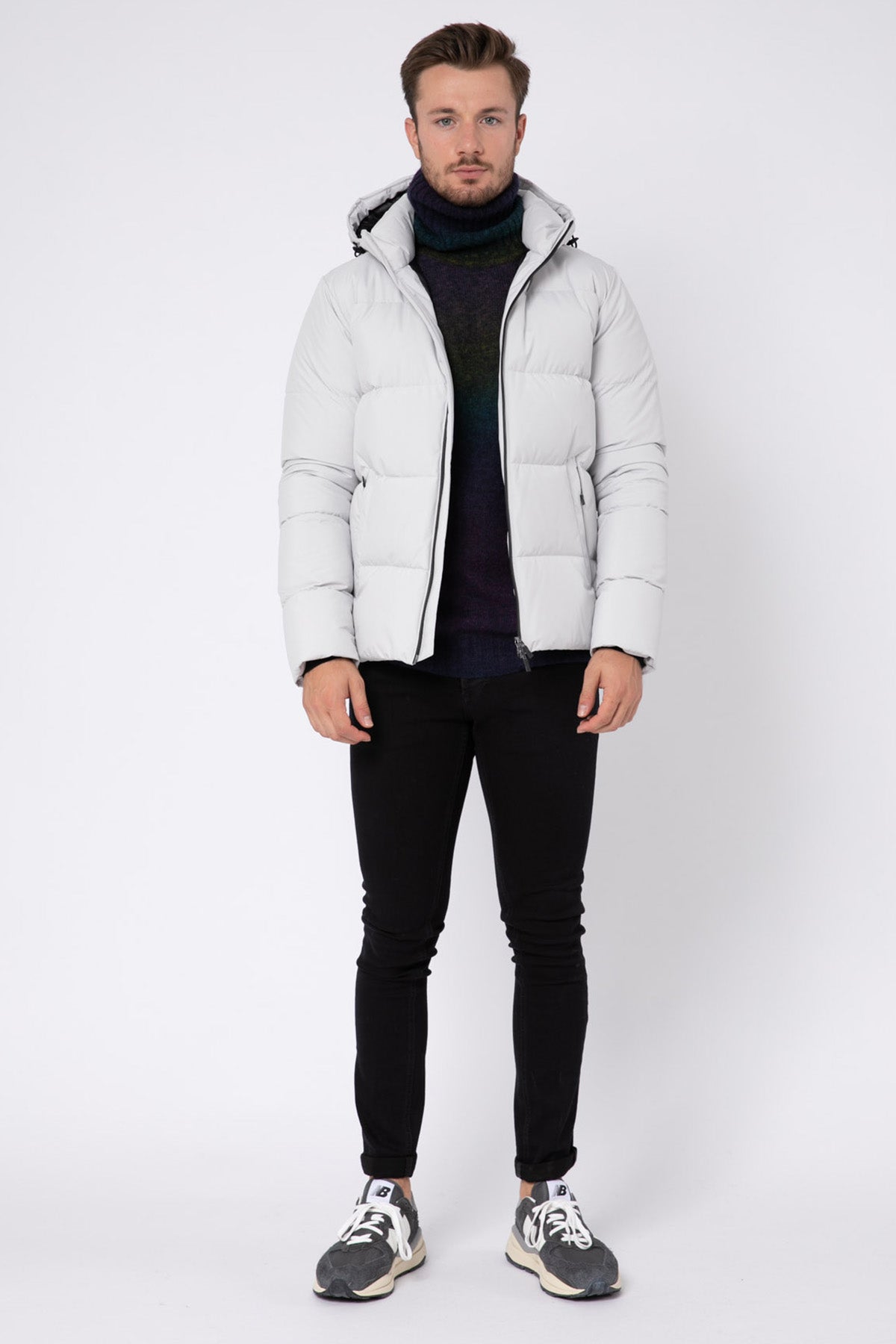 Herno Laminar Kapüşonlu Puffer Mont-Libas Trendy Fashion Store