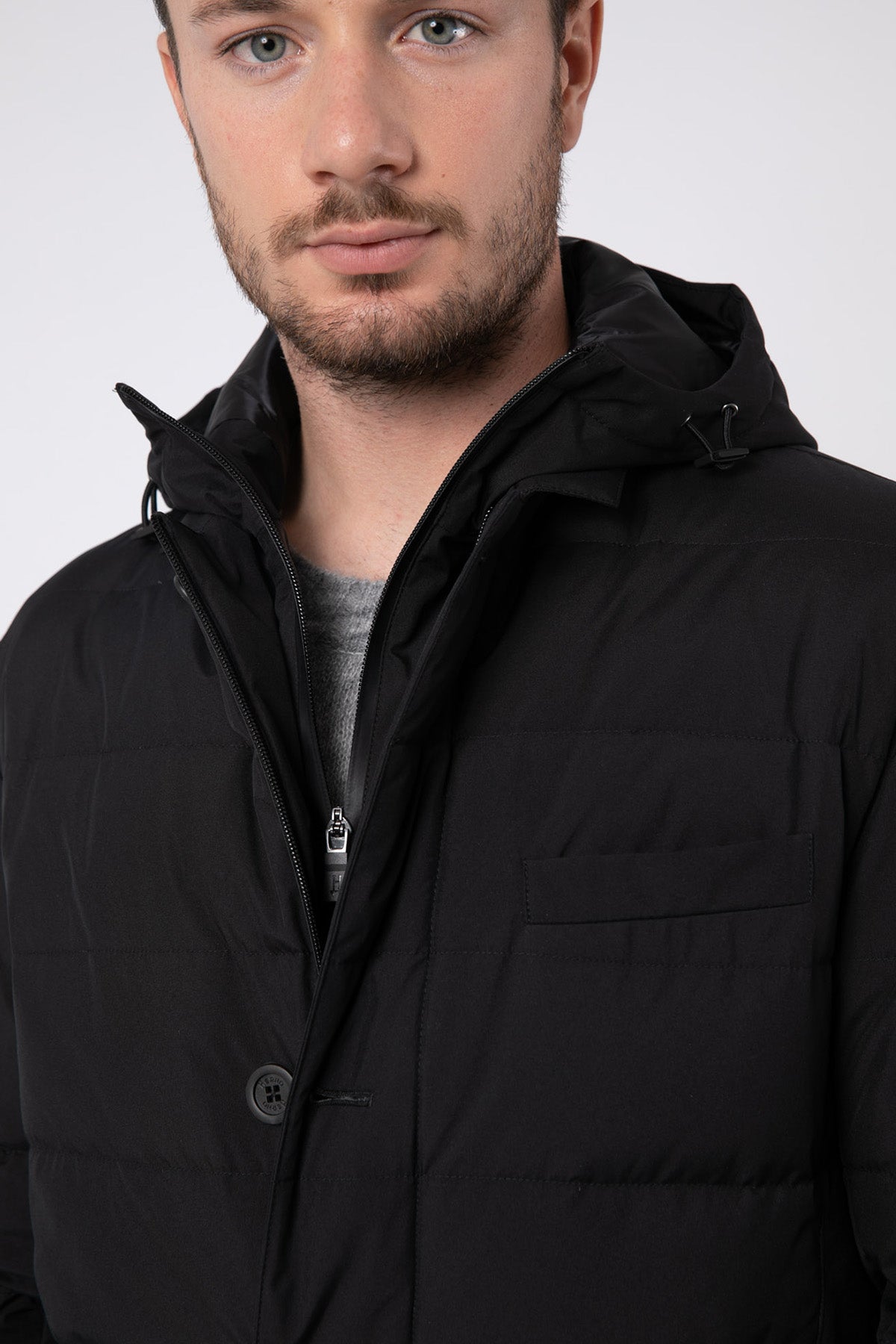 Herno Laminar Demonte İç Yelekli Puffer Kaban-Libas Trendy Fashion Store