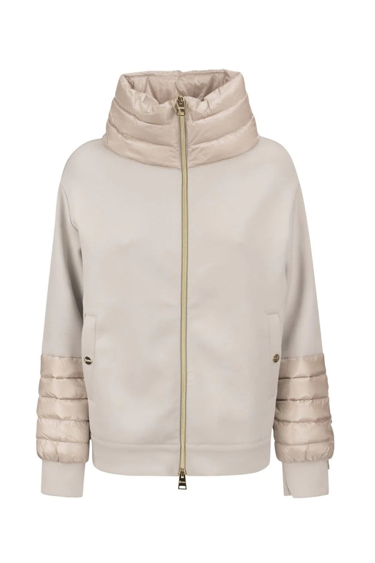 Herno Dik Yaka Dolgulu Streç Ceket-Libas Trendy Fashion Store