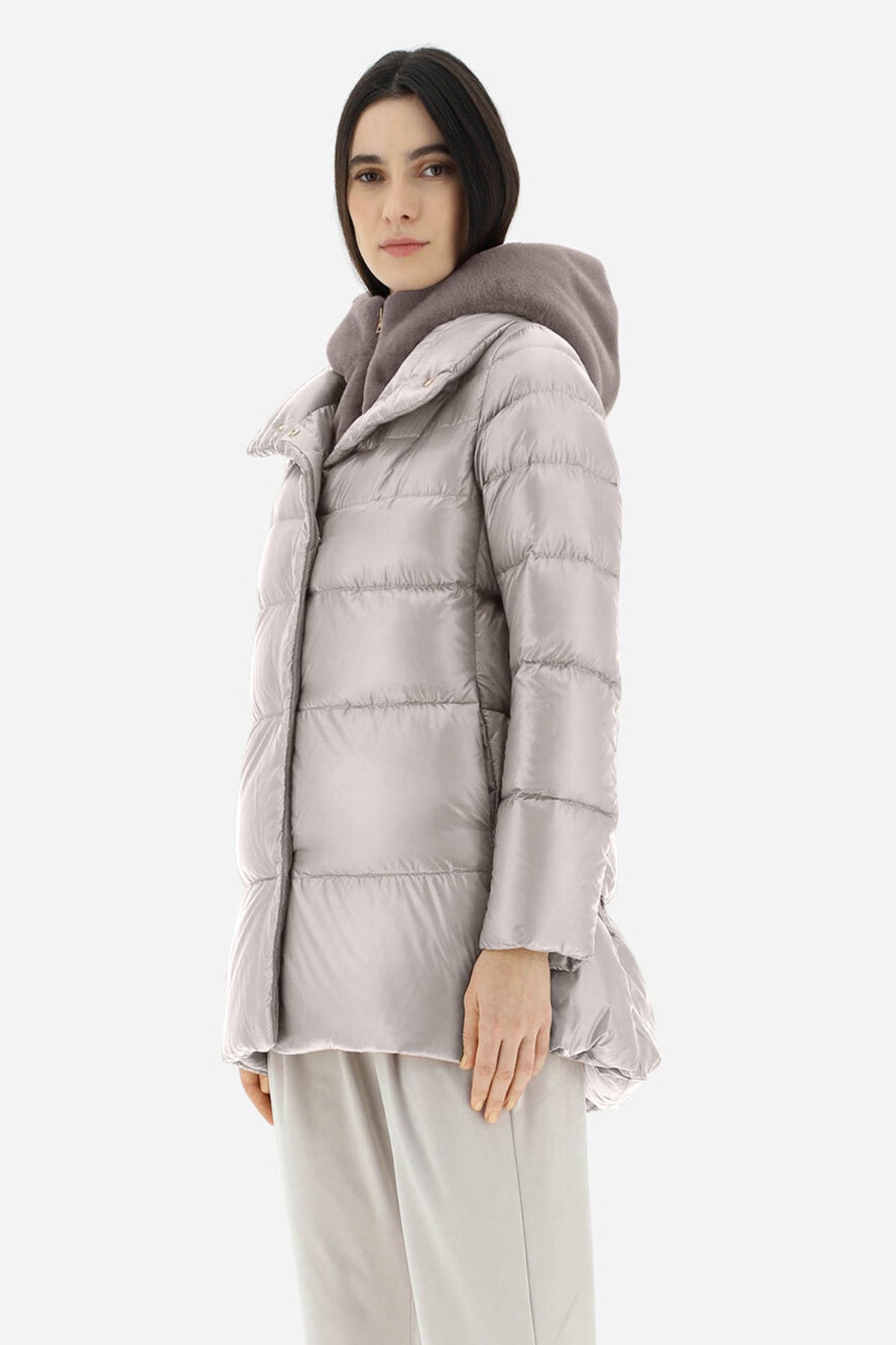 Herno Demonte İç Yelekli Kapüşonlu Puffer Mont-Libas Trendy Fashion Store