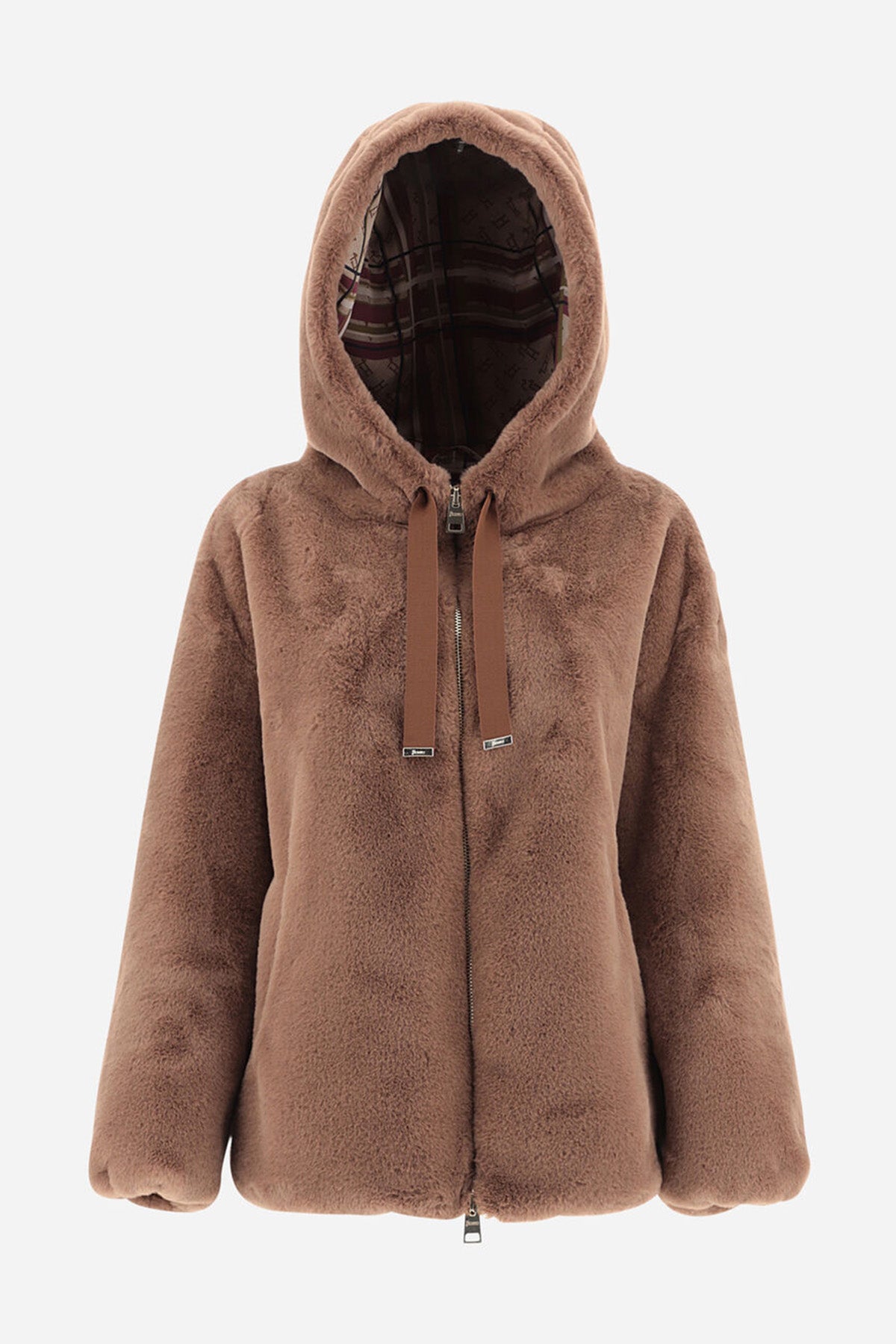 Herno Monogram Astarlı Peluş Mont-Libas Trendy Fashion Store