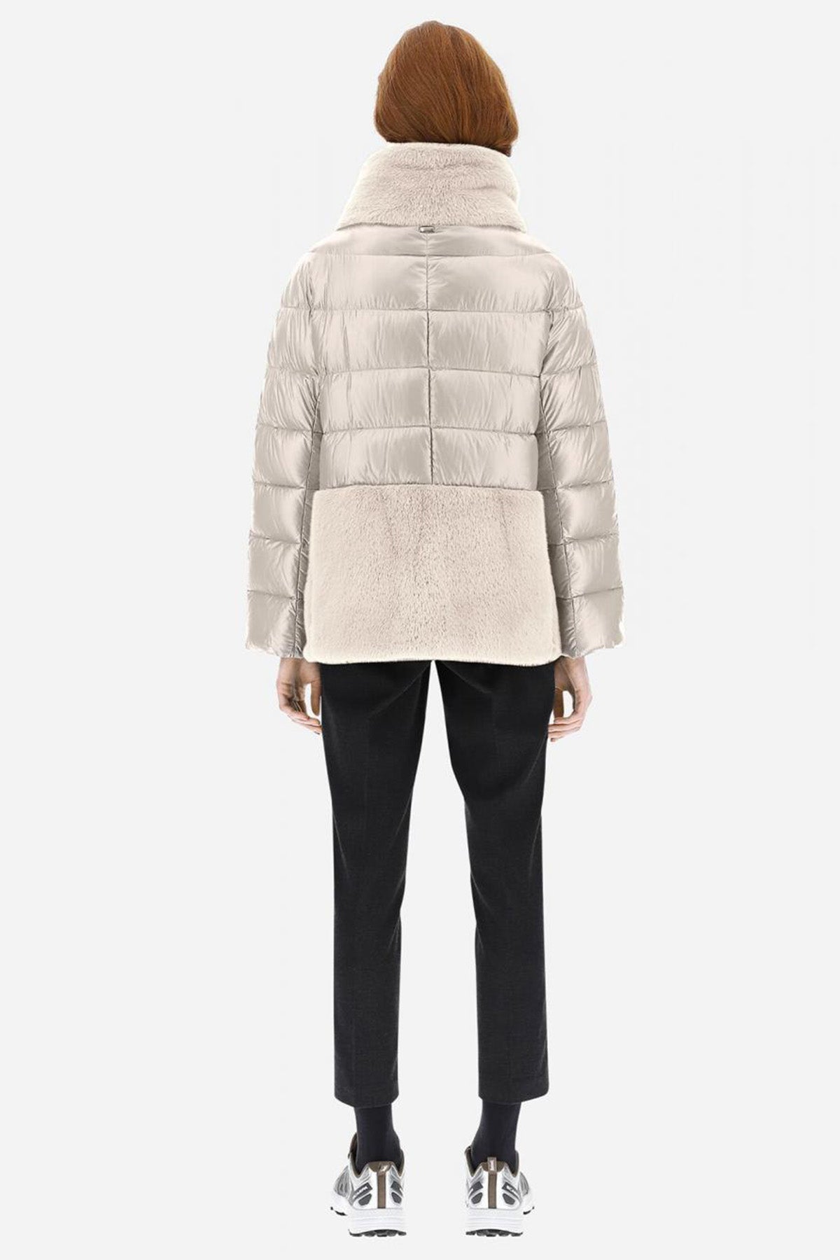 Herno Kürk Detaylı Puffer Mont-Libas Trendy Fashion Store