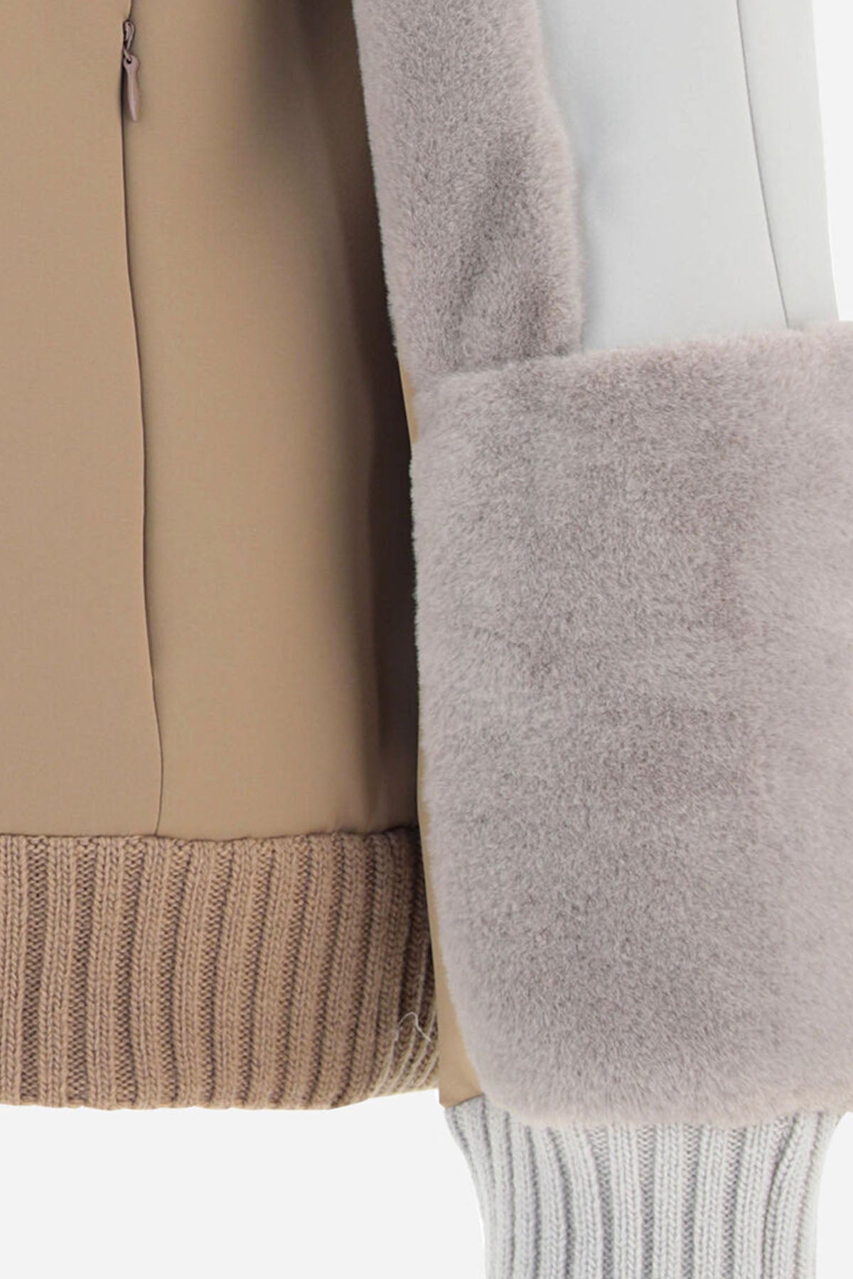 Herno Fermuarlı Triko Ceket-Libas Trendy Fashion Store