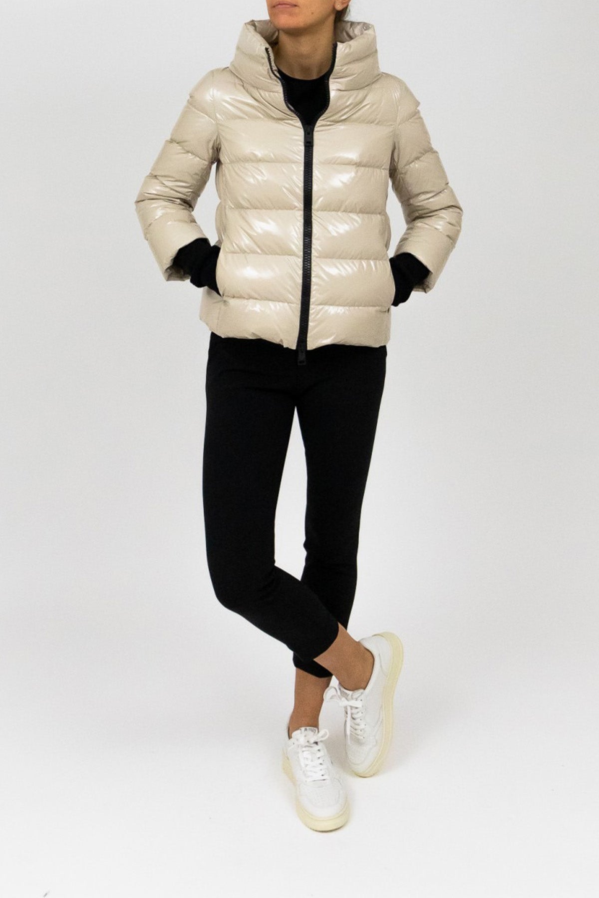 Herno Parlak Puffer Mont-Libas Trendy Fashion Store