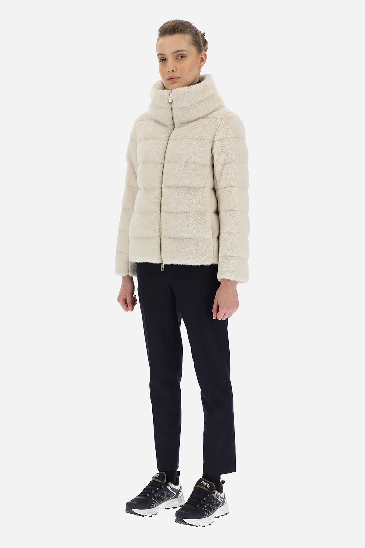 Herno Peluş Puffer Mont-Libas Trendy Fashion Store
