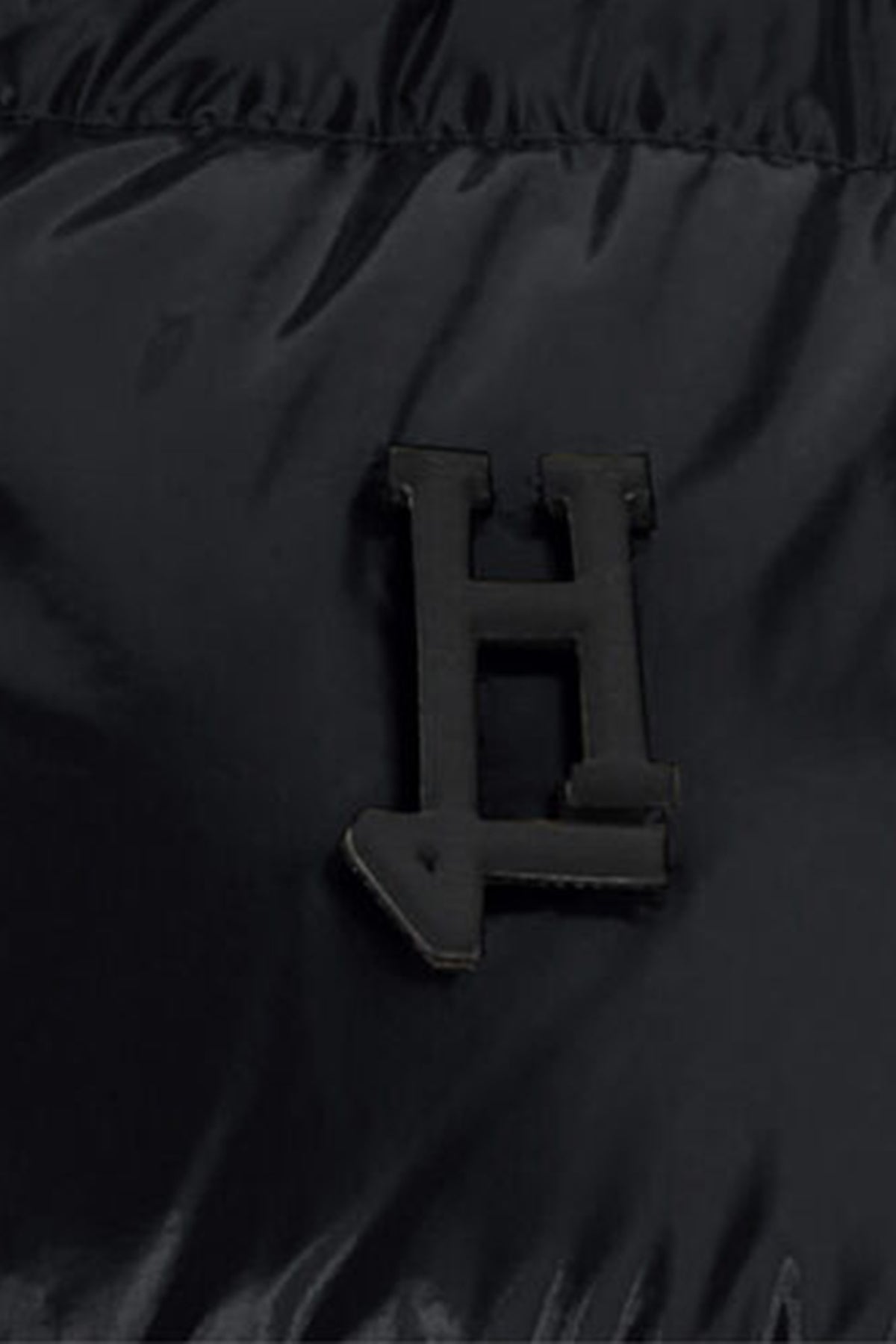 Herno Kapüşonlu Parlak Puffer Yelek-Libas Trendy Fashion Store